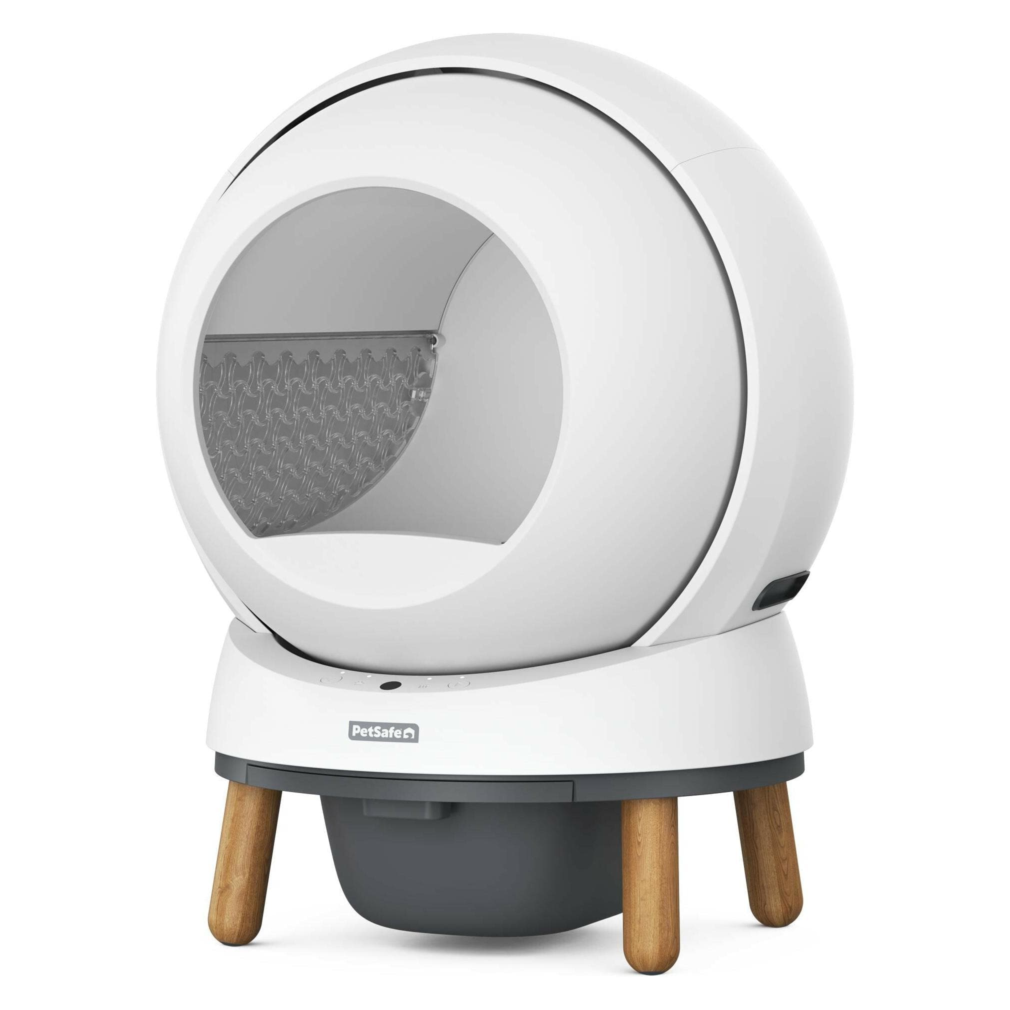 PetSafe Robot Ecom Smartspin Auto Litter Box - (72984917986) (Bac à litière autonettoyant), Bac à litière pour chat