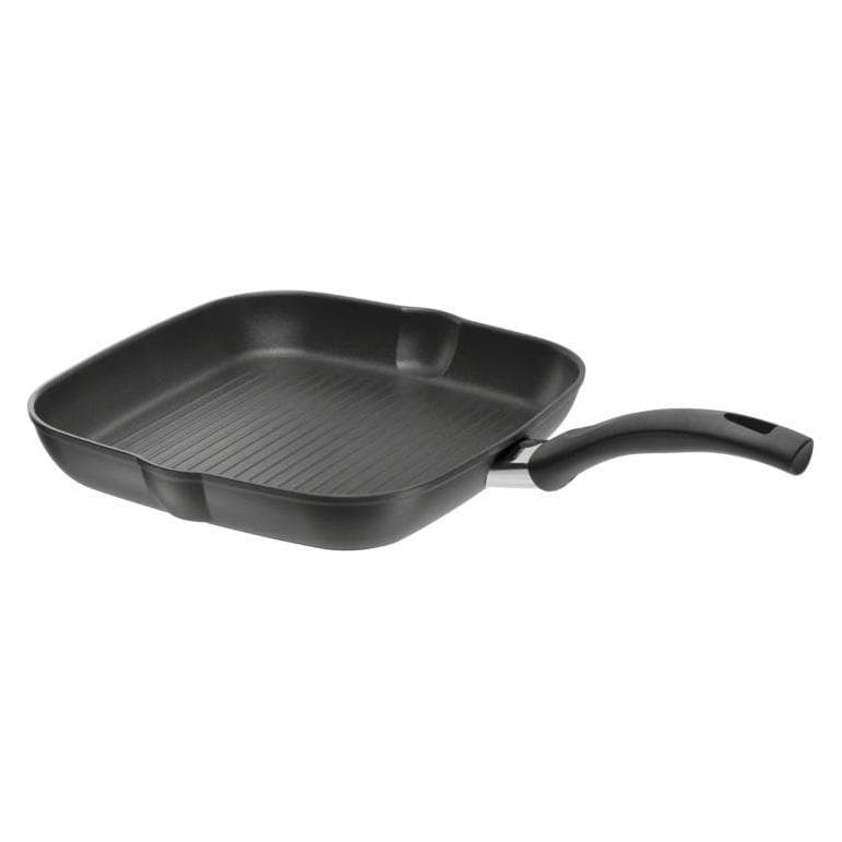 Ballarini Poêle à griller Rialto, Poêle + casserole, Noir