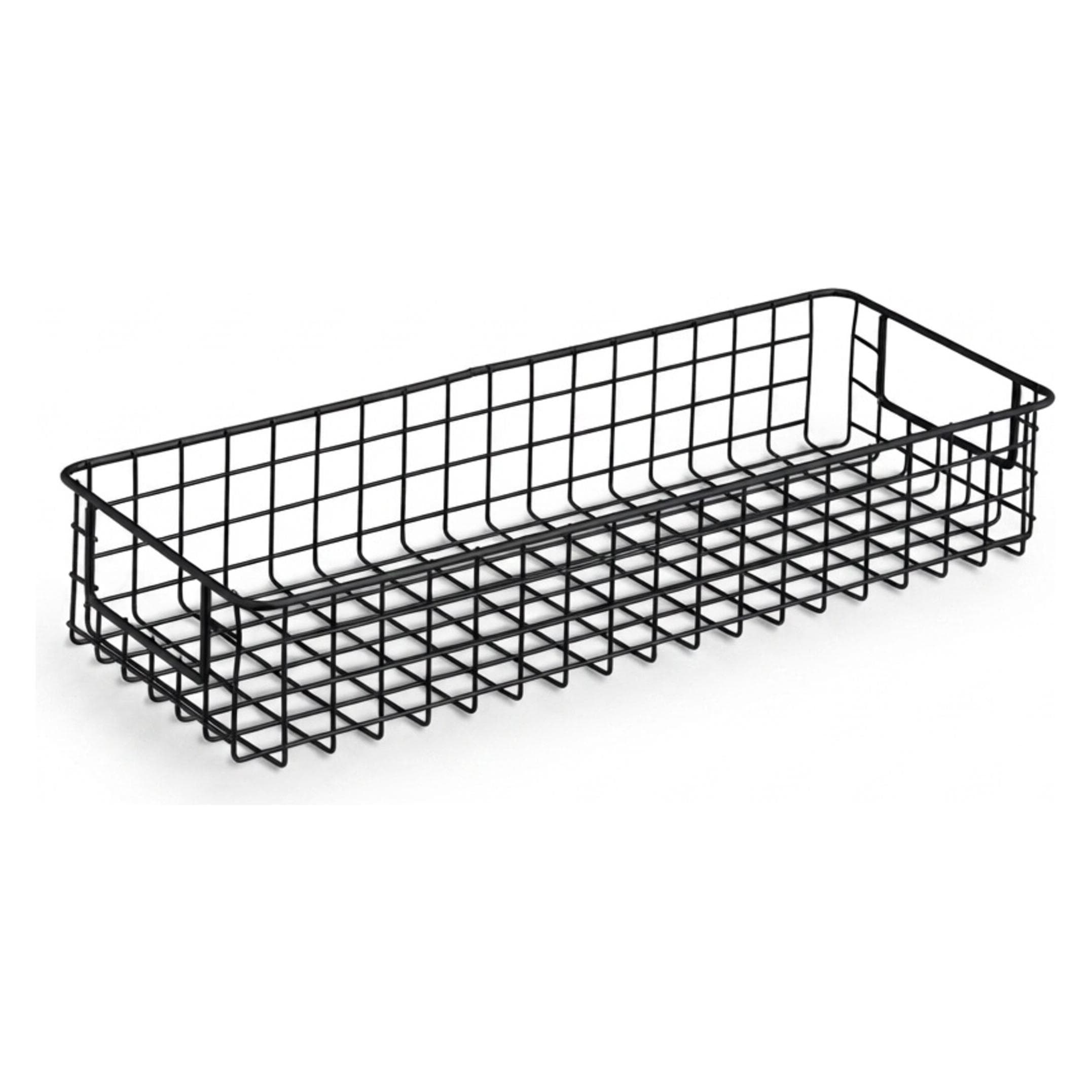 Relaxdays, Corbeille de rangement, 3x panier en fil métallique (41 cm, 3x)
