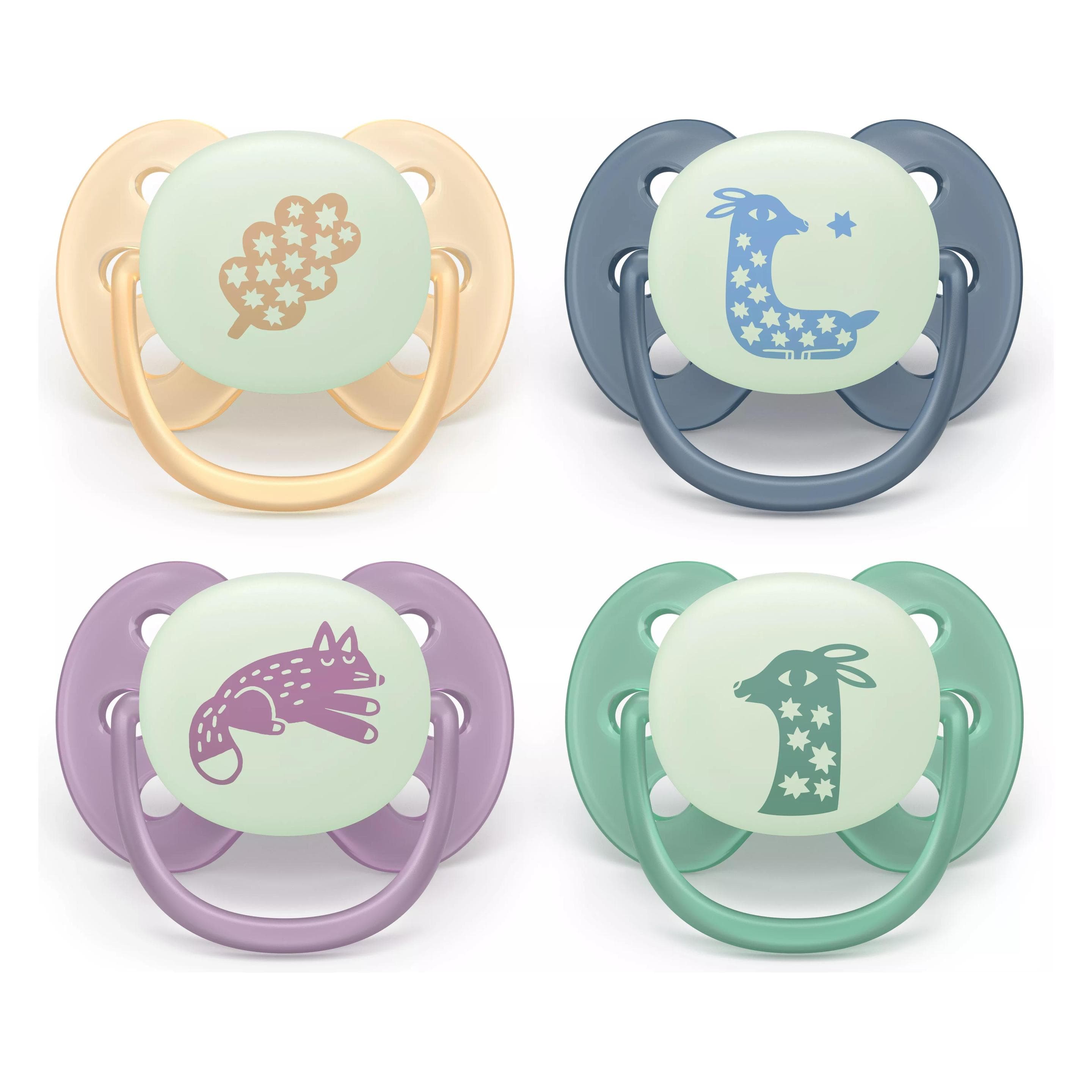 Philips Avent, Tétine, Ultra doux (4x, 6 - 18 Mois)