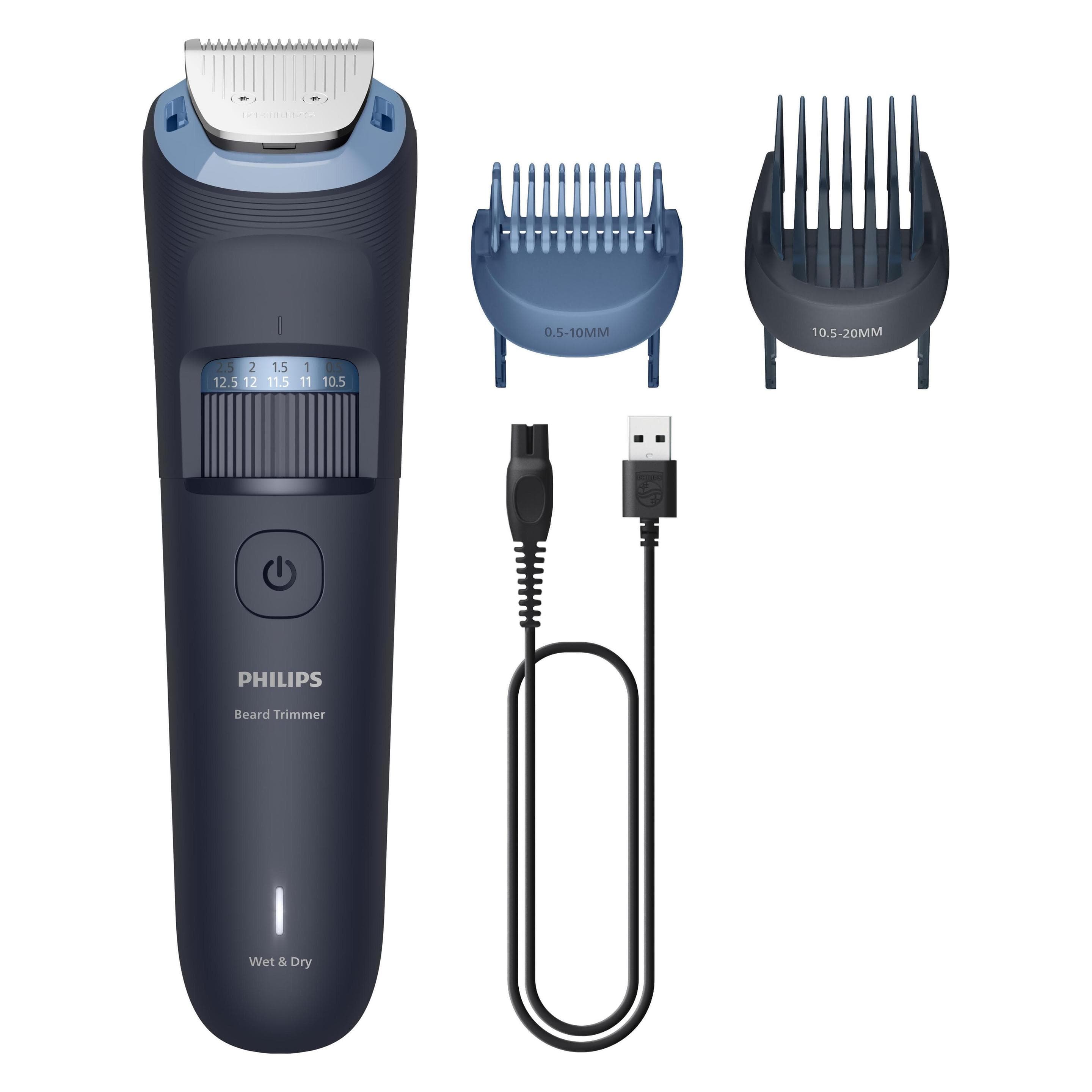 Philips, Tondeuse barbe + cheveux, Tondeuse à barbe Series 3000