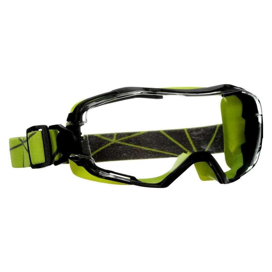 3M, Lunettes de sécurité + protection visage, GoggleGear Lunettes de protection Lentille claire avec protection UV