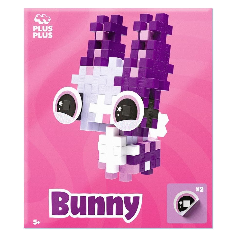 Plus-Plus 41 blocs de construction créatifs « Lapin timide »