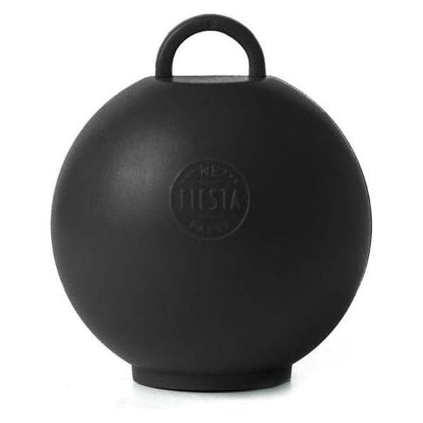 Globos Europe Kettlebel Poids ballon noir, 75 grammes