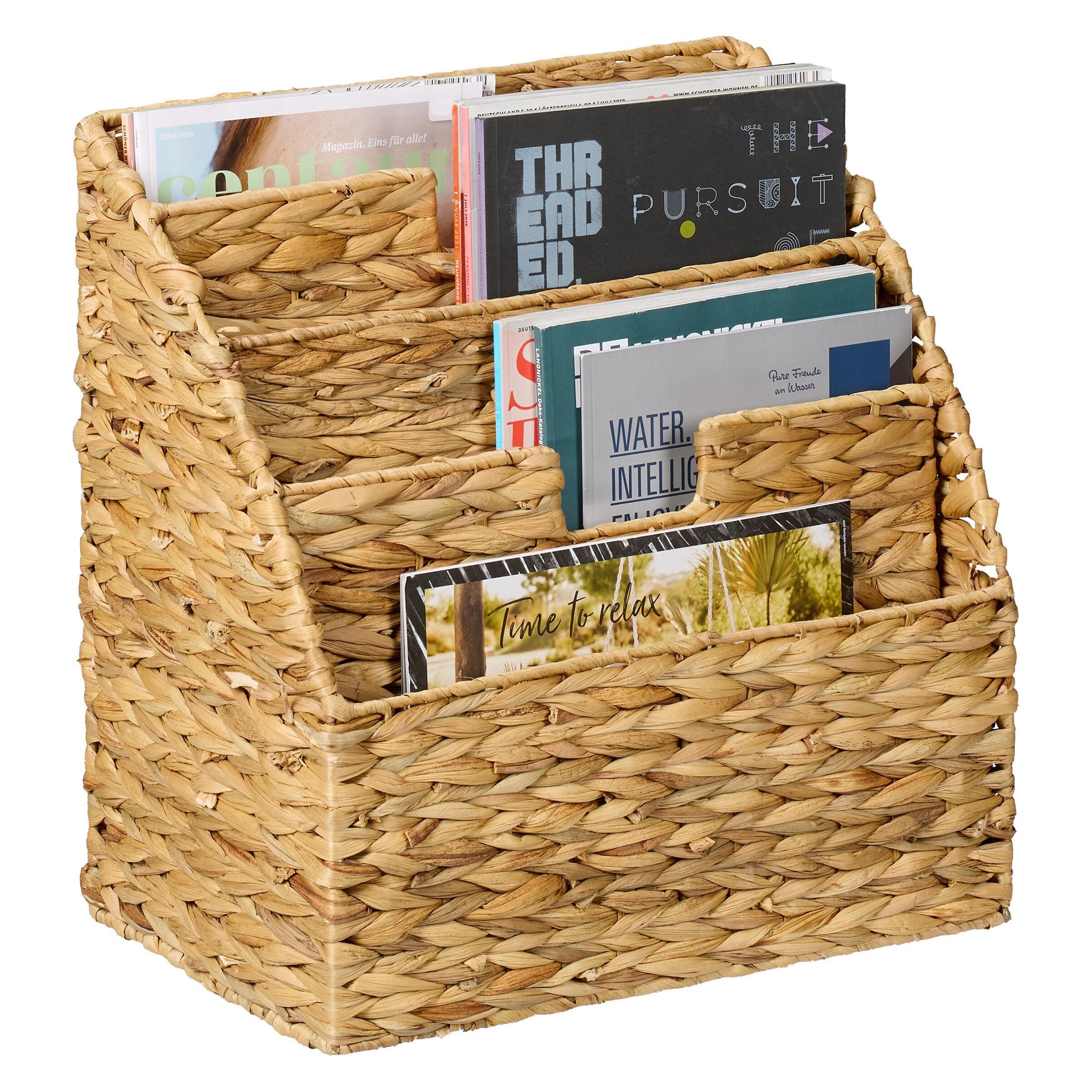 Relaxdays, Porte-revues, Porte-revues (40 x 25 x 41 cm)