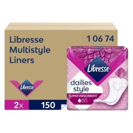 Antalis Wkładki Libresse Multistyle 10674 2x150pk/pak, Ustensiles de nettoyage