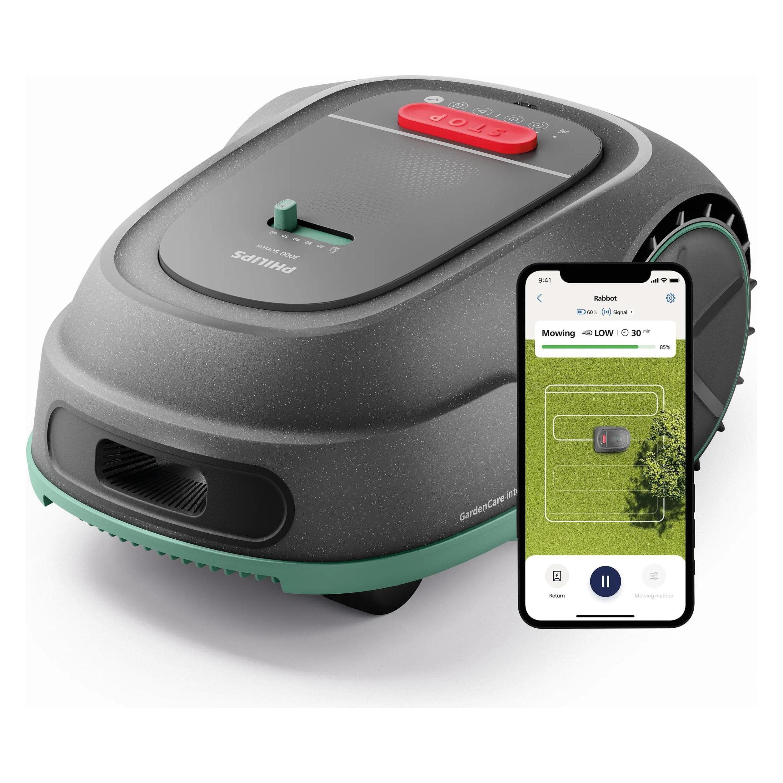 Philips, Tondeuse robot, Robot-tondeuse (1000 m², Câble périphérique)
