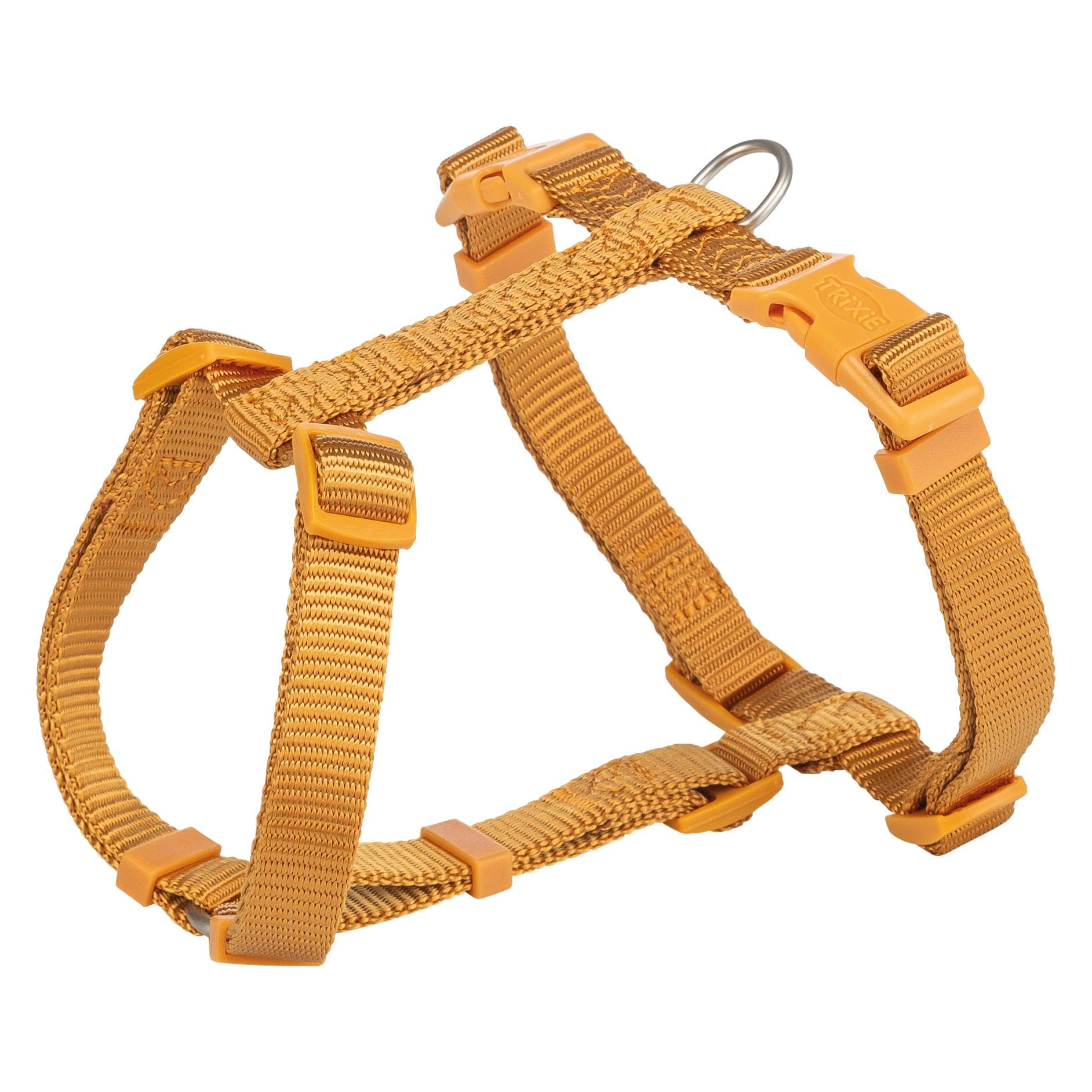 Trixie Hondentuig Premium H-Tuig Curry Geel - 52-75X2 Cm (L, M, Chien, Général), Collier + laisse