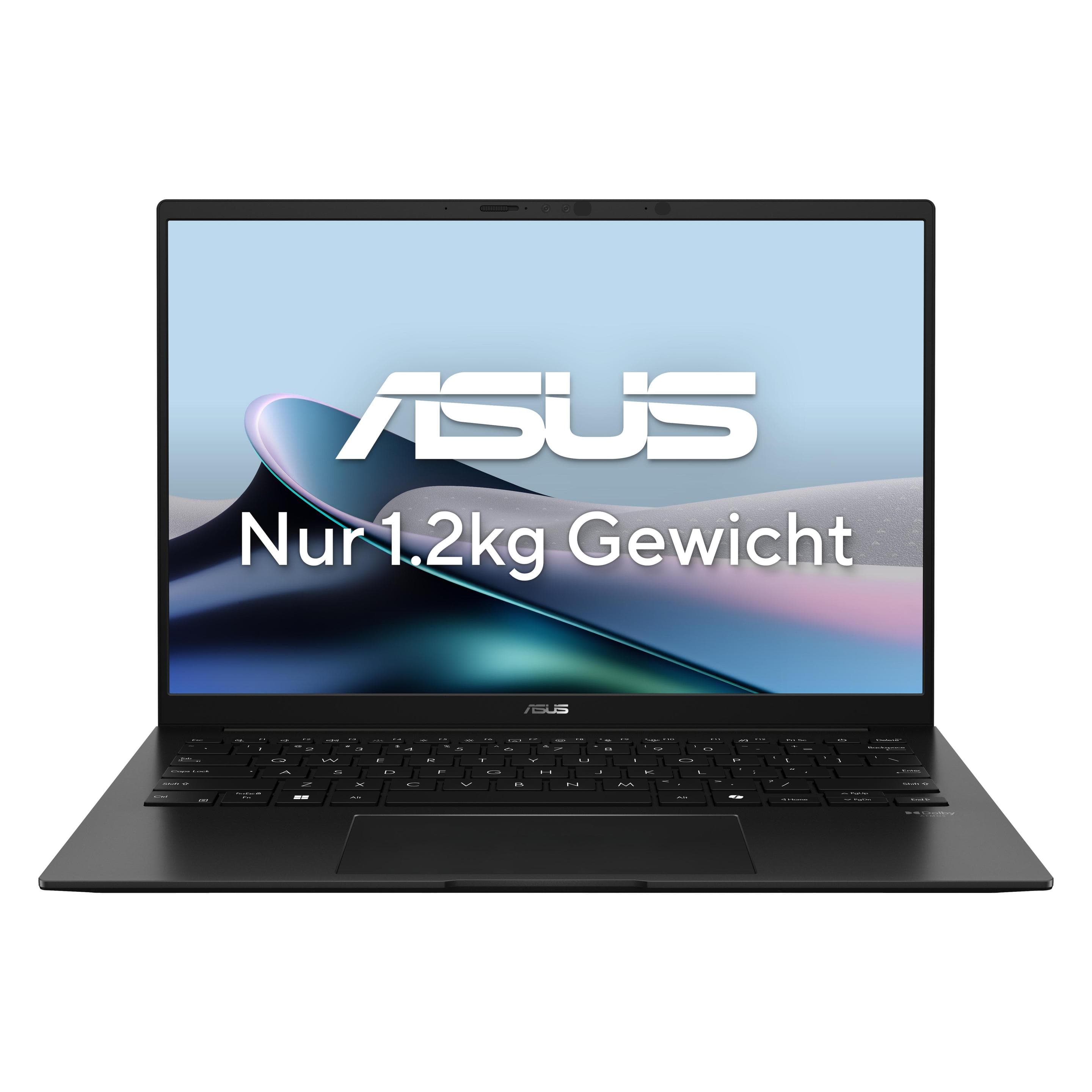 ASUS Zenbook 14 (14", 1000 Go, 32 Go, DE, AMD Ryzen AI 7 445), Ordinateur portable, Noir