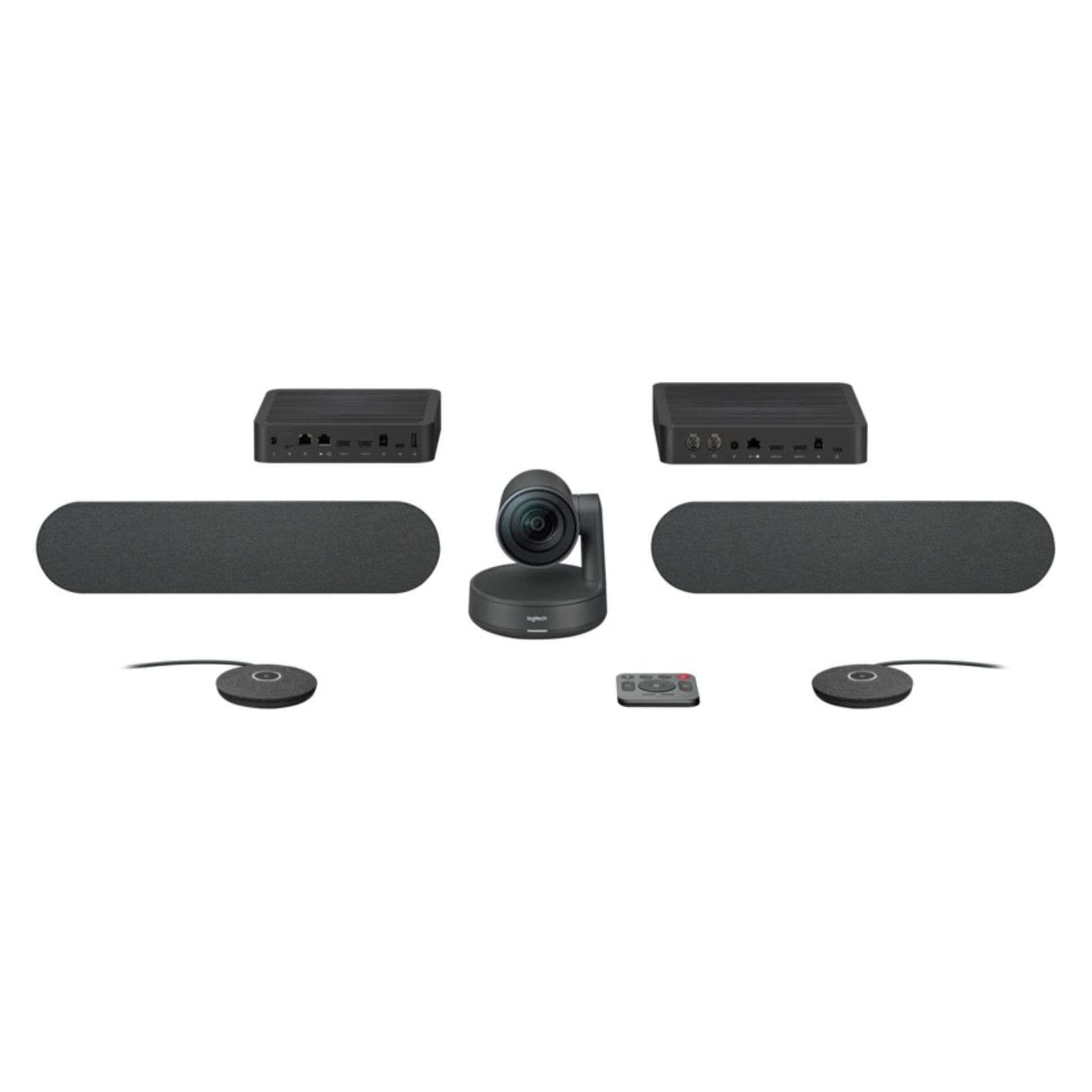 Logitech Rally Plus, Solution de conférence, Noir