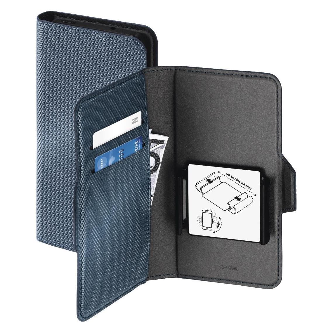 Hama Move métallique (Universel), Coque pour téléphone portable, Bleu