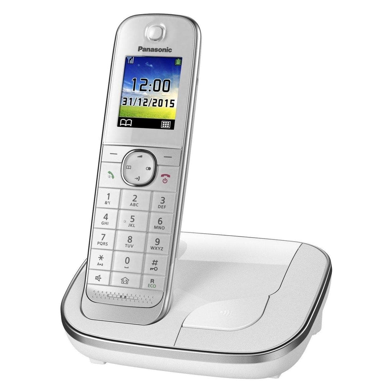 Panasonic KX-TGJ310GW (version allemande), Téléphone, Noir, Blanc