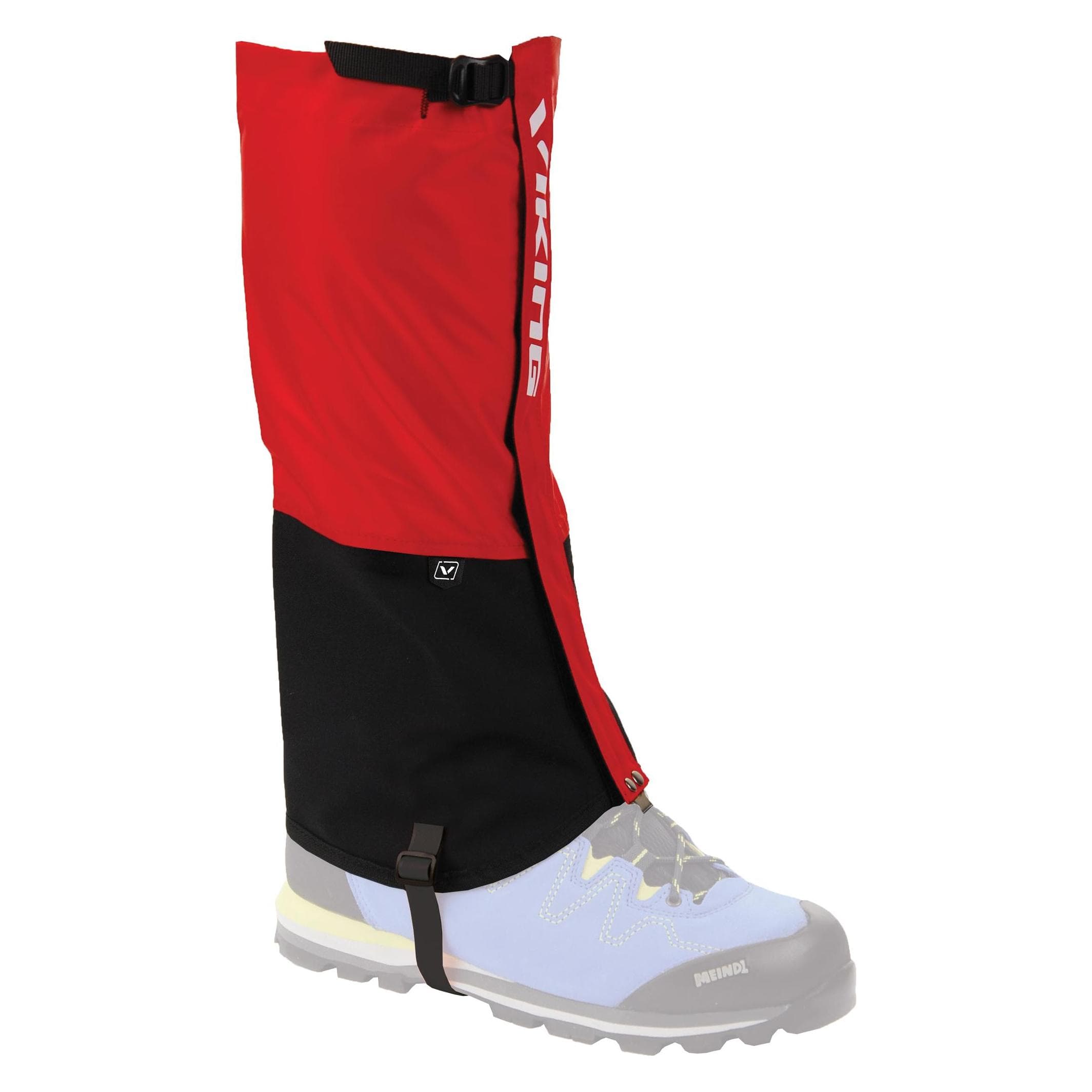 Viking, Unisexe, Jambières, gaiters women and men waterproof snow protection rain protection high - ideal for outdoor and (M), Rouge, M