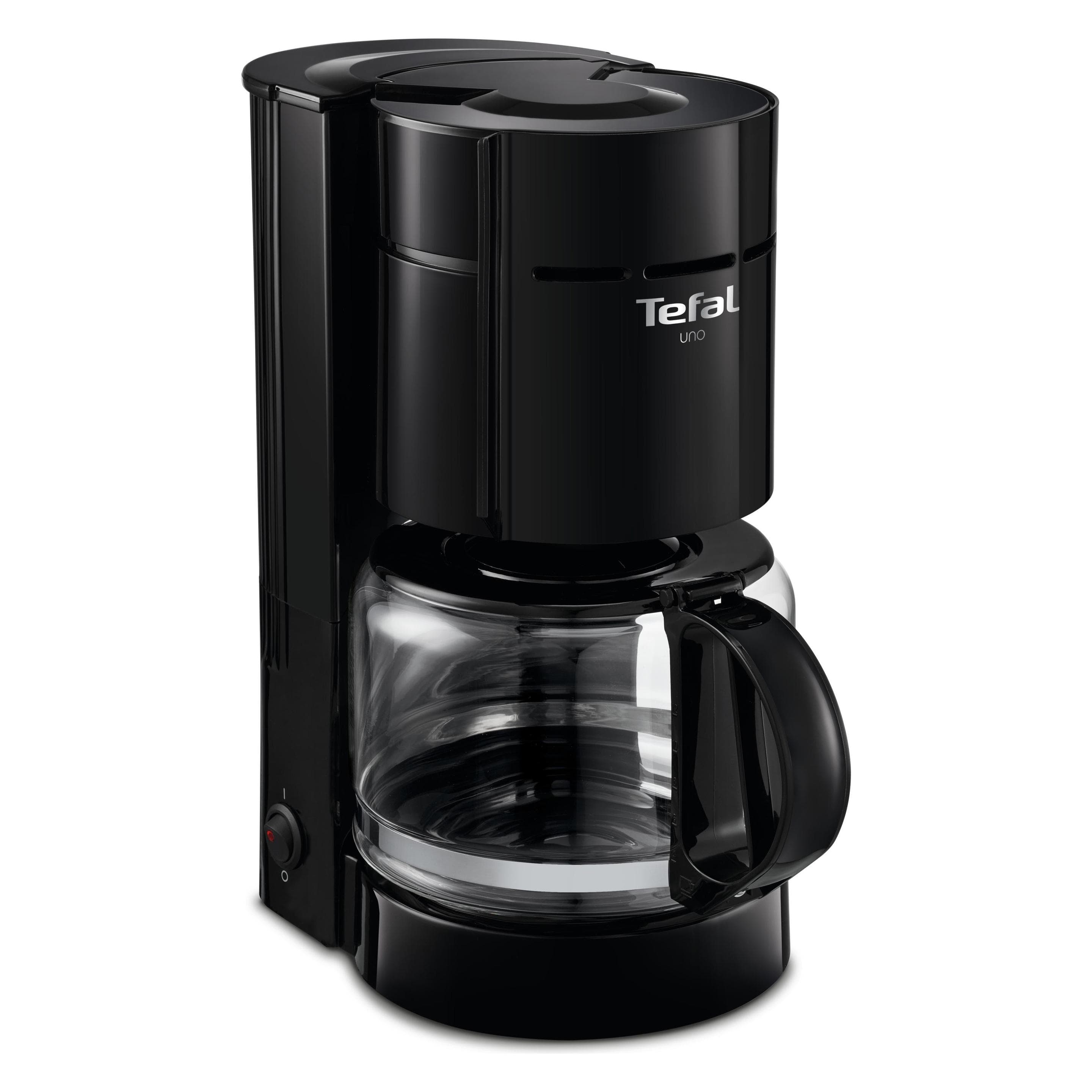Tefal Uno CM121, Cafetières à filtre, Noir