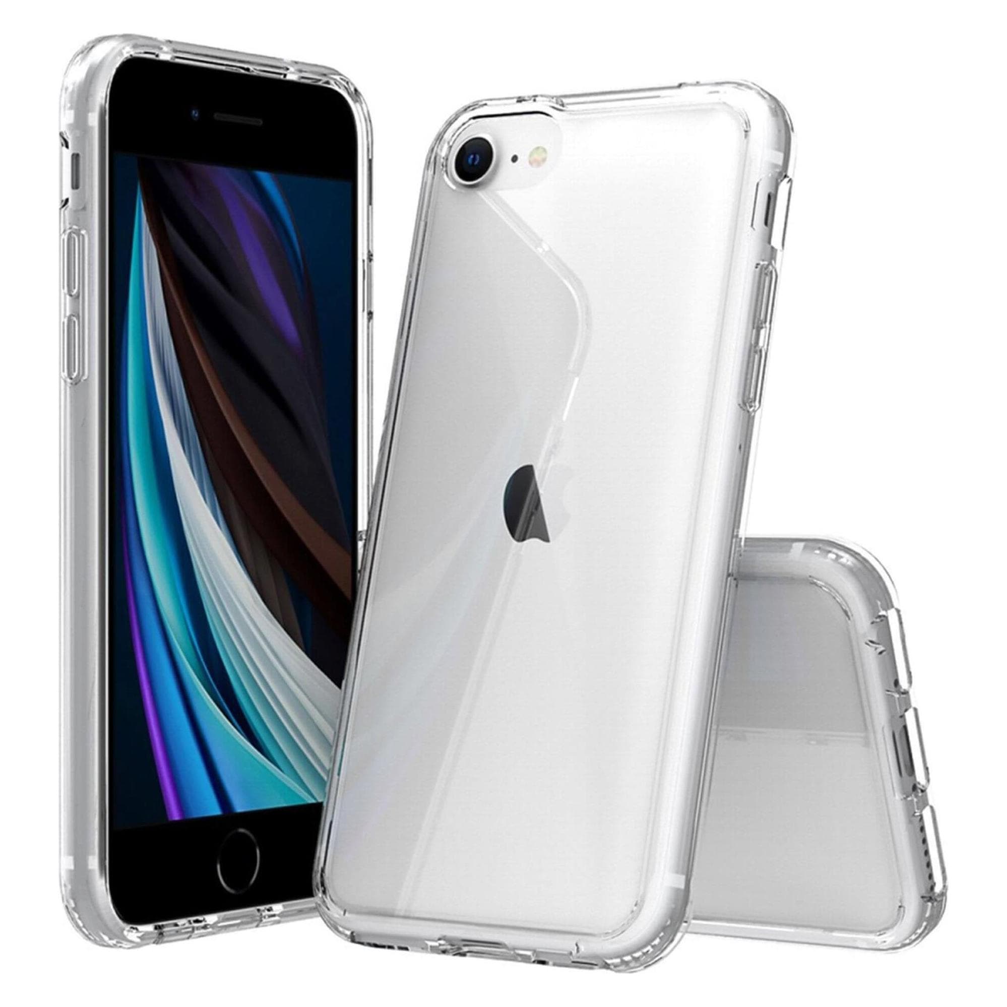 JT Berlin BackCase Pankow Clear pour iPhone SE (2020)/8/7 (Apple iPhone 7), Coque pour téléphone portable, Transparent