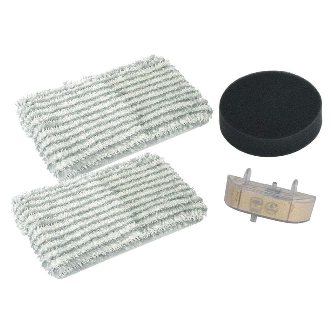 Rowenta Clean & Steam ZR005801, Aspirateur : accessoires, Noir, Gris