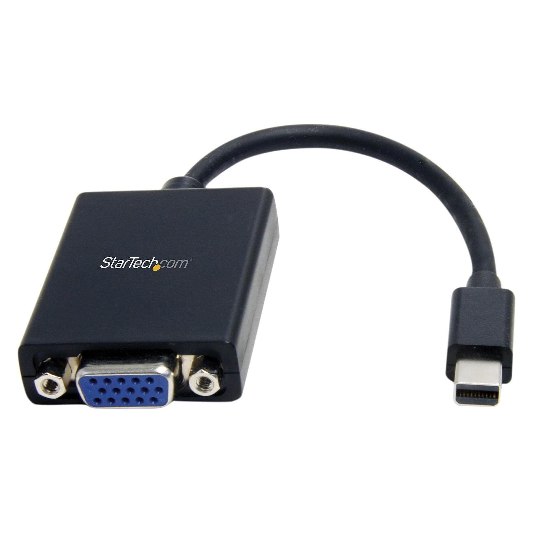 StarTech Adaptateur Mdp To VGA (Mini DP, 10.20 cm), Adaptateur données + vidéo, Noir