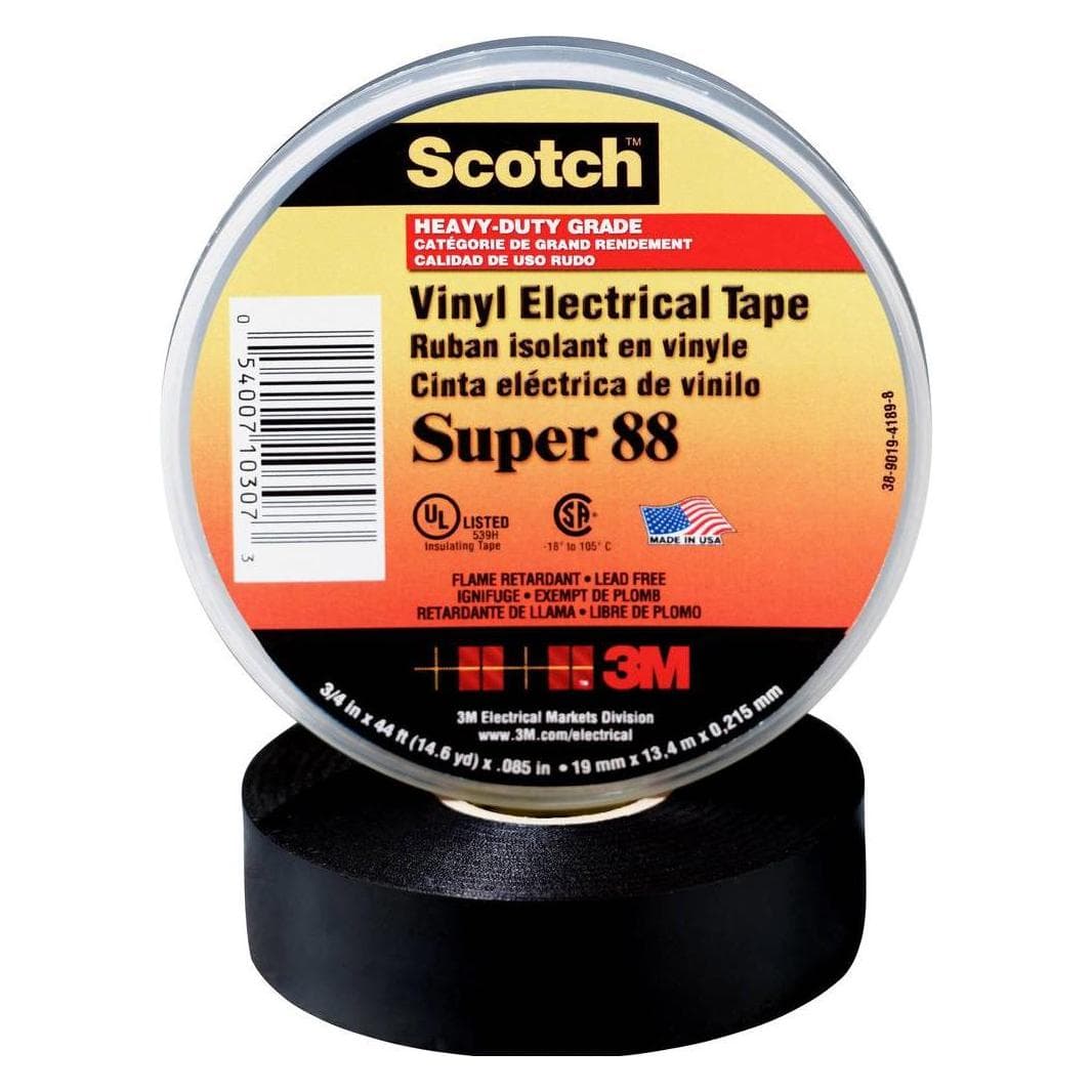 3M, Ruban adhésif, Ruban électrique Scotch Super inyl m (38 mm)