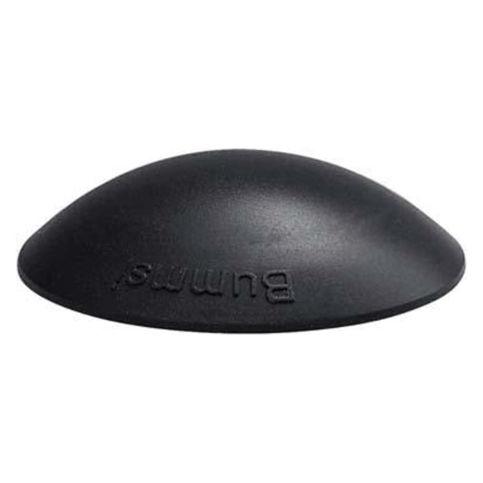 HomeXpert, Butoir de porte, Butoir de porte Bummsi noir Ø50mm H:14mm
