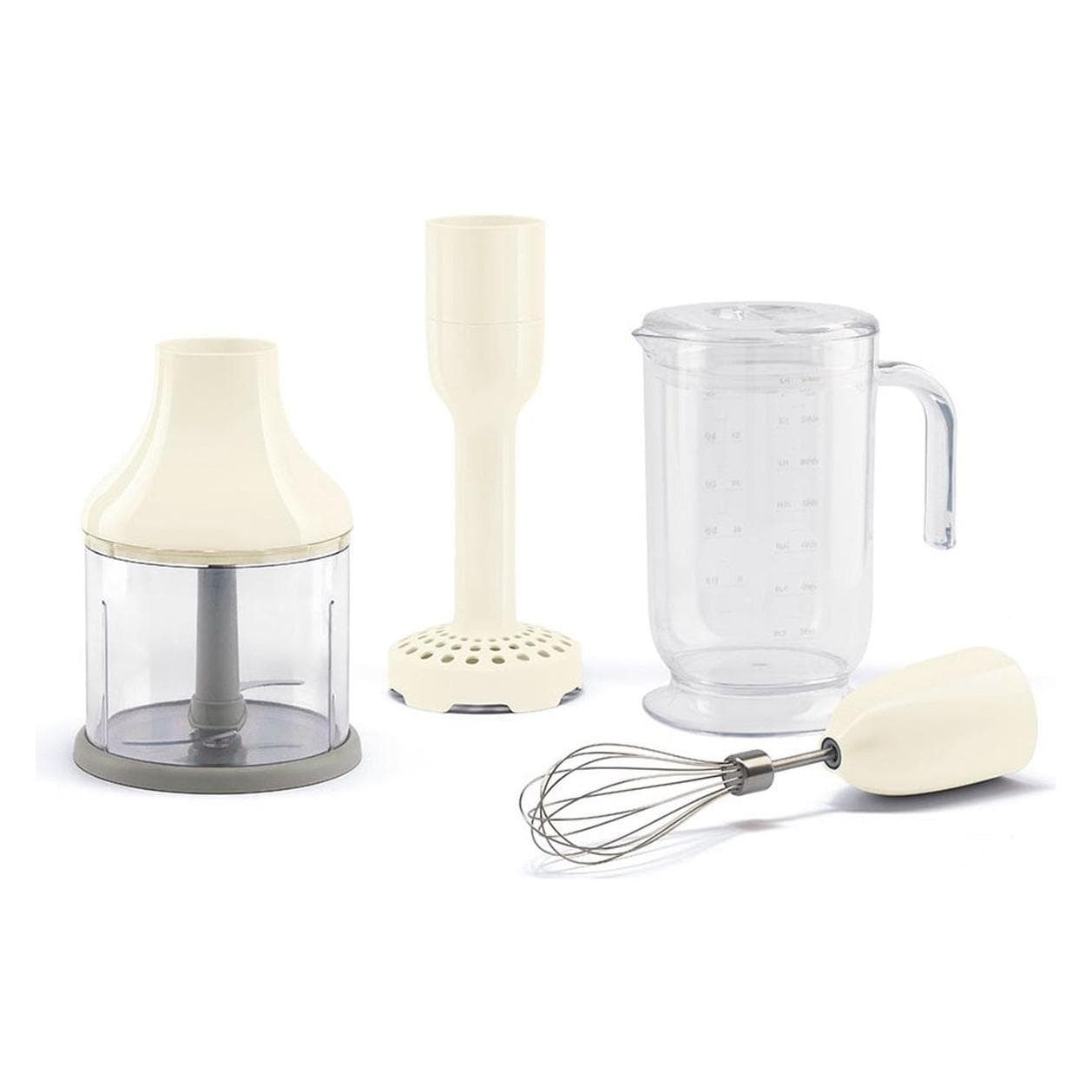 Smeg HBAC11CR, Mixeur plongeant, Beige, Transparent