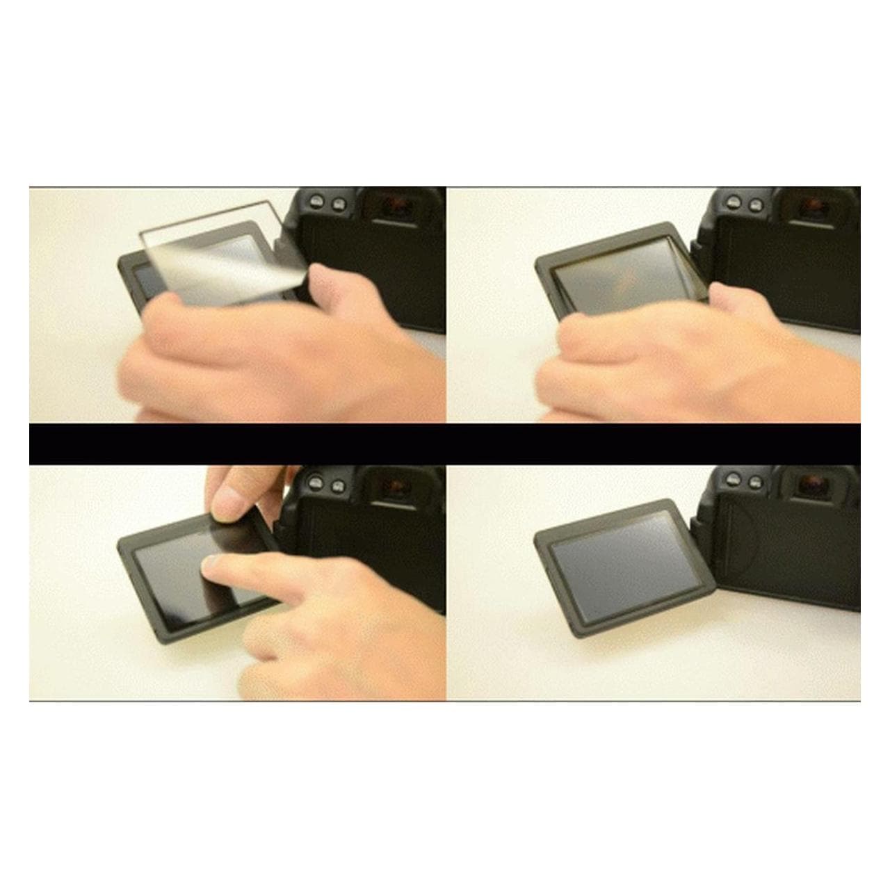 Larmor Couverture LCD GGS pour Nikon Z50, Bouchon d'objectif, Noir, Transparent