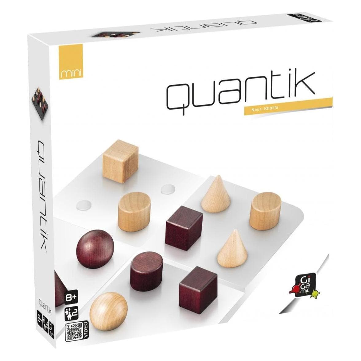 Gigamic Quantik Mini (Allemand, Anglais, Français, Italien, 2 Joueur)
