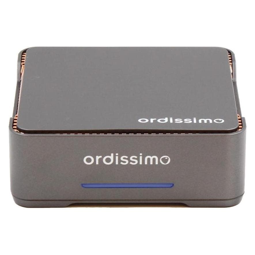Ordissimo MiniPC Luna2 J3455/4GB/64GB eMMC/HDMI, TAS+MSM (64 Go, 4 Go, Intel Celeron J3455 Celeron J3455), PC, Noir