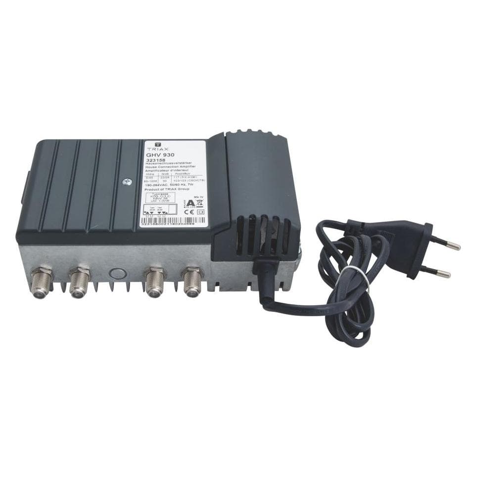 Triax Amplificateur GHV 930 (Amplificateur), Parabole : accessoires, Gris, Bleu, Noir, Argent