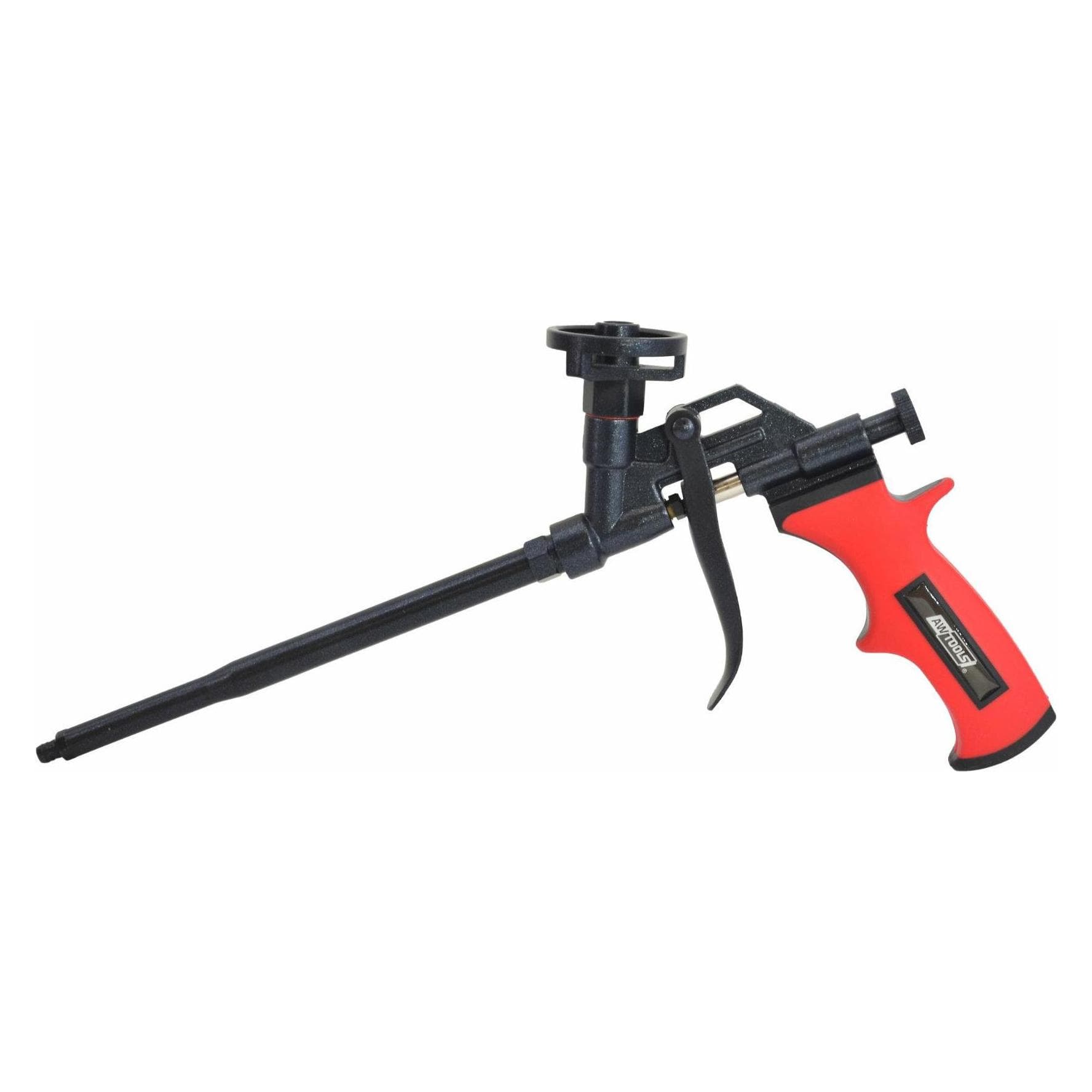 Awtools, Pistolet à cartouche + pompe à graisse, Pistolet Do Piany Teflon, corps en aluminium, Uchwyt Tpr+Pp (Pistolet à mousse d'assemblage)
