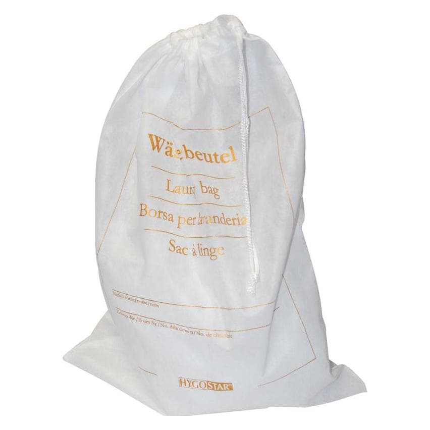 Hygostar Sacs à lingettes SOFT, PP non tissé, 540 x 380 mm, Repassage + entretien du linge : accessoires, Blanc