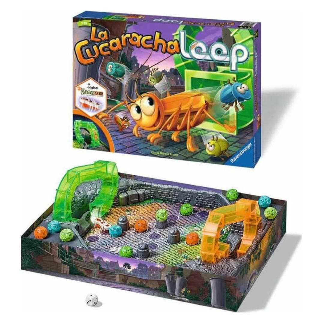 Ravensburger La Cucaracha Loop Catch the Cockroach Bug (211616) (Multilingue, 2 - 4 Joueur)