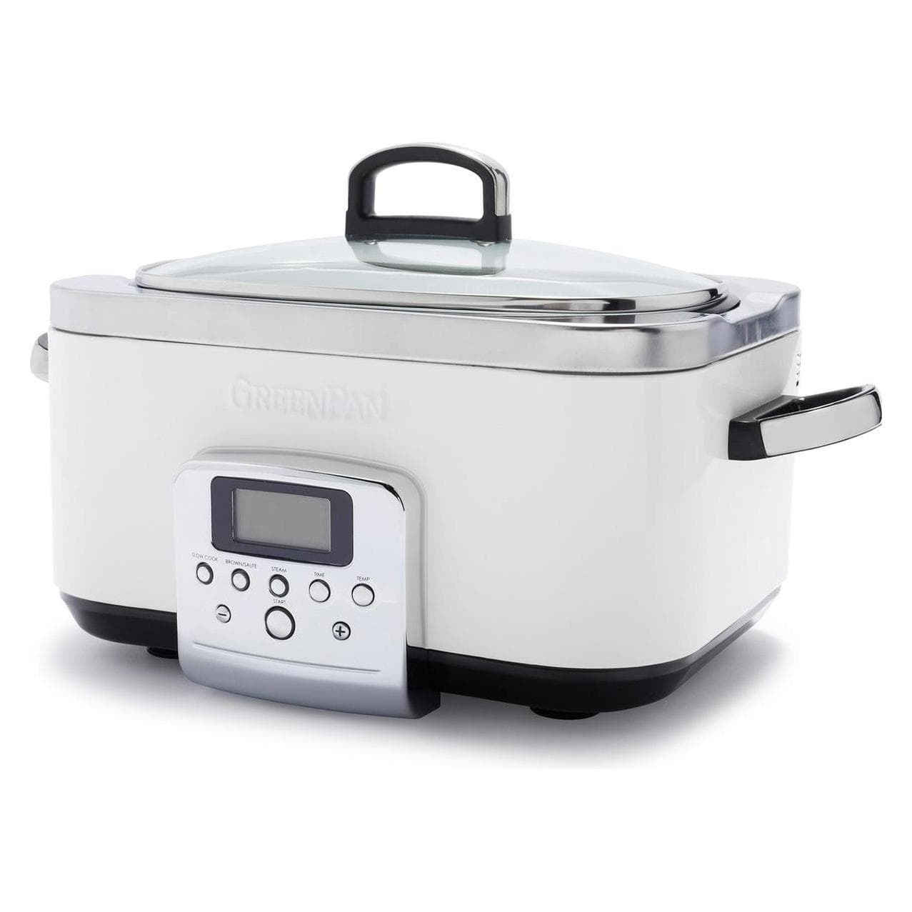 Greenpan Cuiseur lent, Cuiseur vapeur + cuiseur à riz, Beige