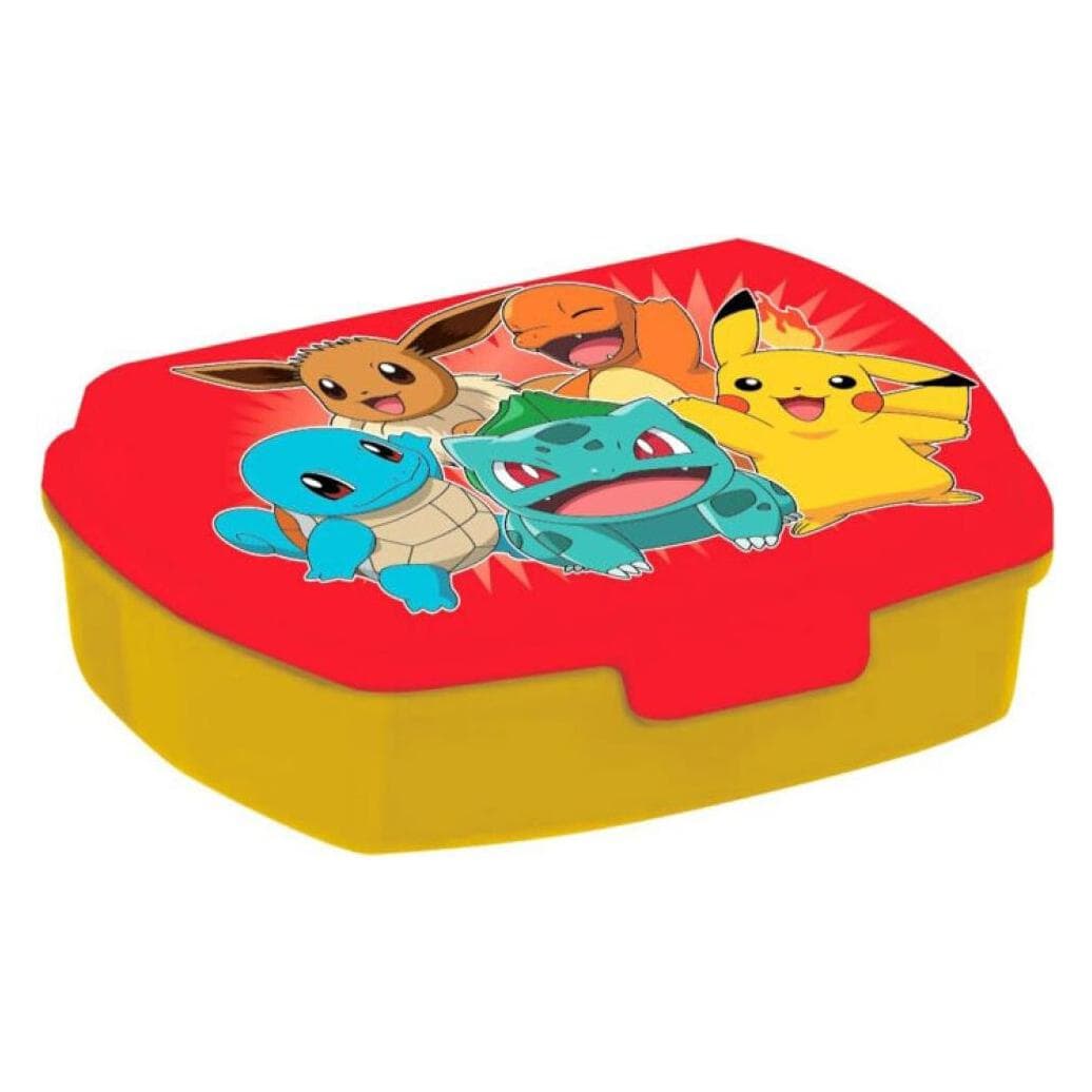 Kids Licensing Boîte à lunch Pokemon PK00032, Lunch box, Multicolore, Rouge, Jaune