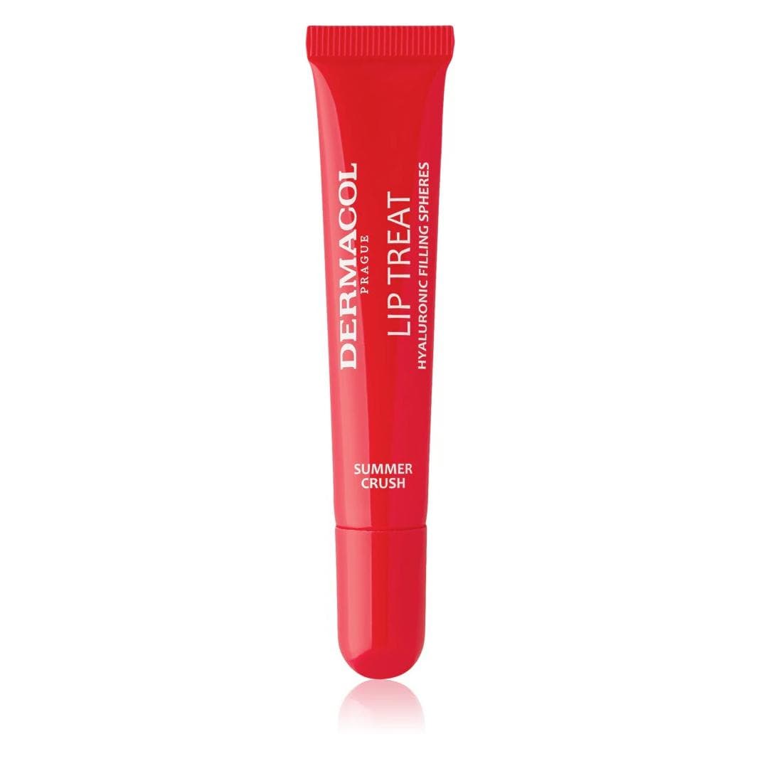 Dermacol, Rouge à lèvres + gloss, - Moisturizing lip gloss (Lip Treat) 10 ml - Shade: 7 Summer Crush (Summer Crush)