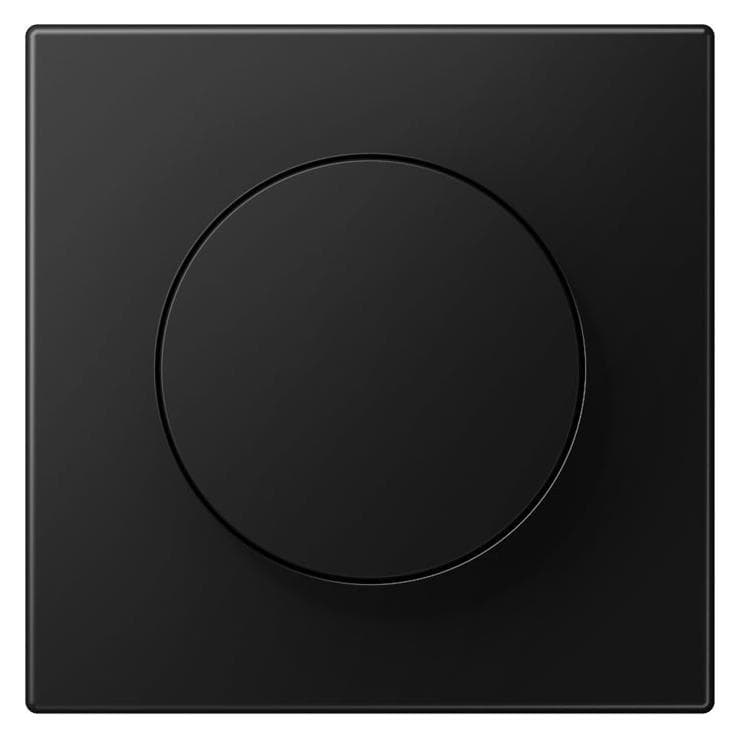 JUNG, Accessoires Gamme d'interrupteurs, Couvercle avec bouton rotatif LS1740SWM