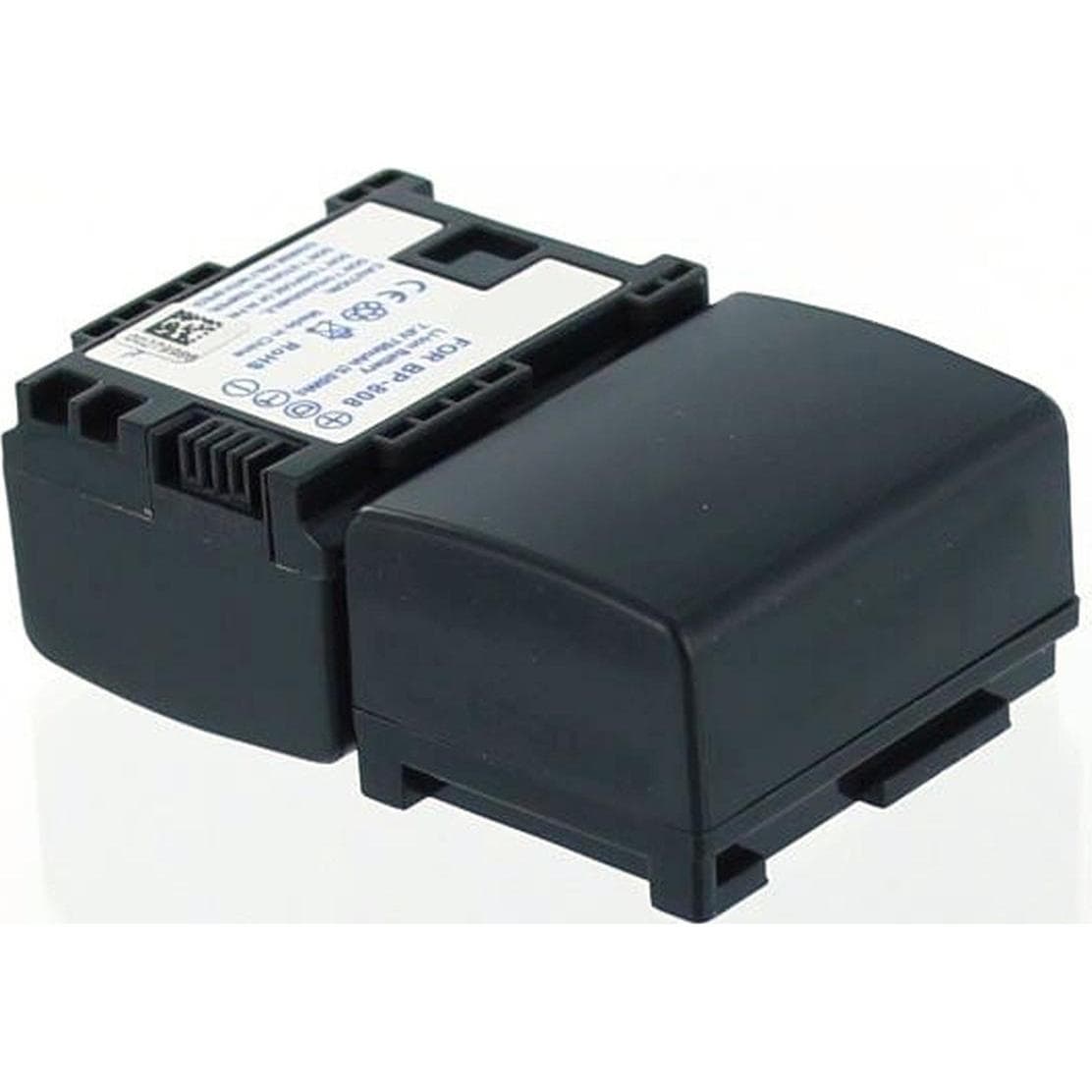 AGI Batterie compatible avec Canon LEGRIA HF M36 - Batterie - 800 mAh (Batterie de l'appareil photo), Alimentation pour appareil photo, Noir