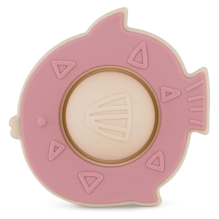 Petite&Mars, Anneau de dentition, Jouet de Dentition Fish Fiona (6 Mois)