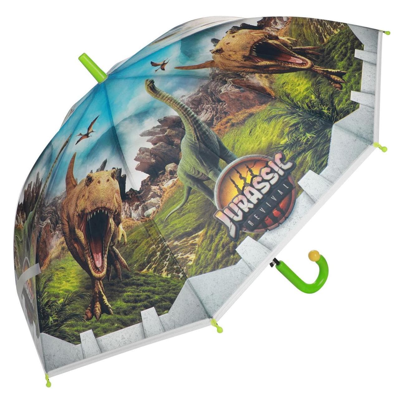 Toi-Toys, Garçons, Parapluie, World of Dinosaurs Parapluie Dino, 80cm, Multicolore