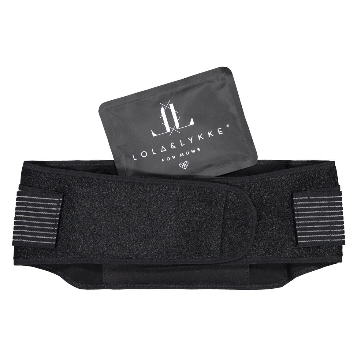Lola&Lykke, Ceinture de grossesse, Ceinture de soutien Lola & Lykke pour femmes enceintes, taille XL, Noir, (XL)