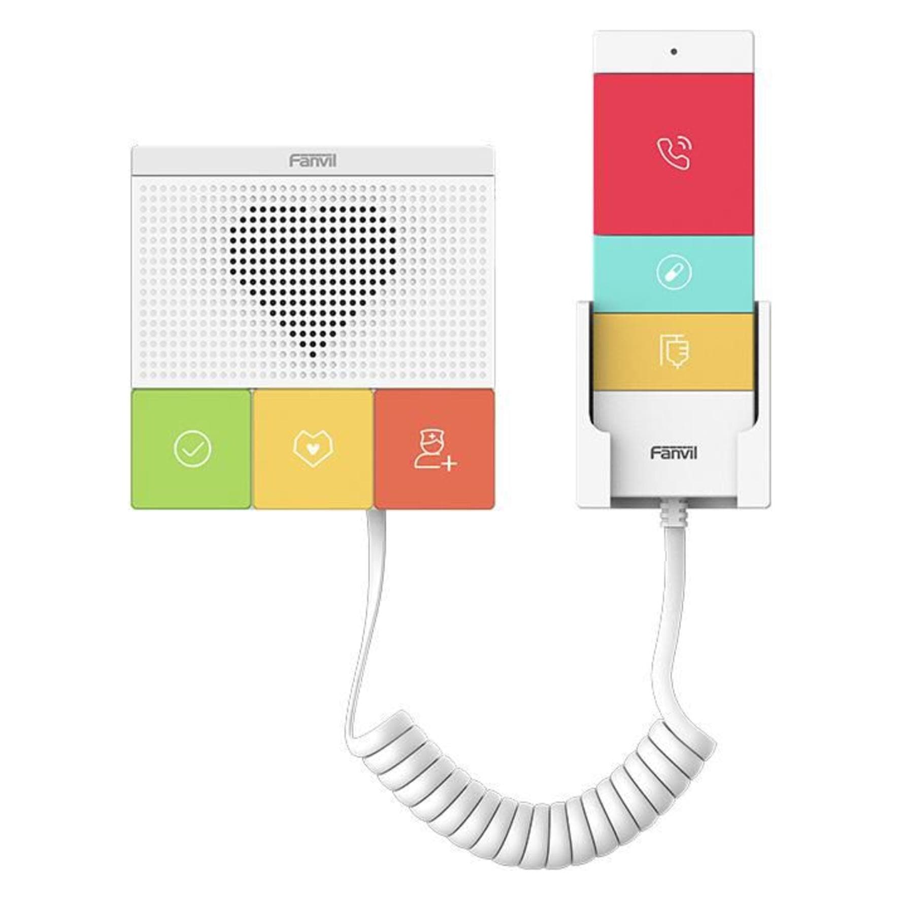 Fanvil, Sonnette + interphone, Y501Y SIP Healthcare Intercom (Filaire, Funk)