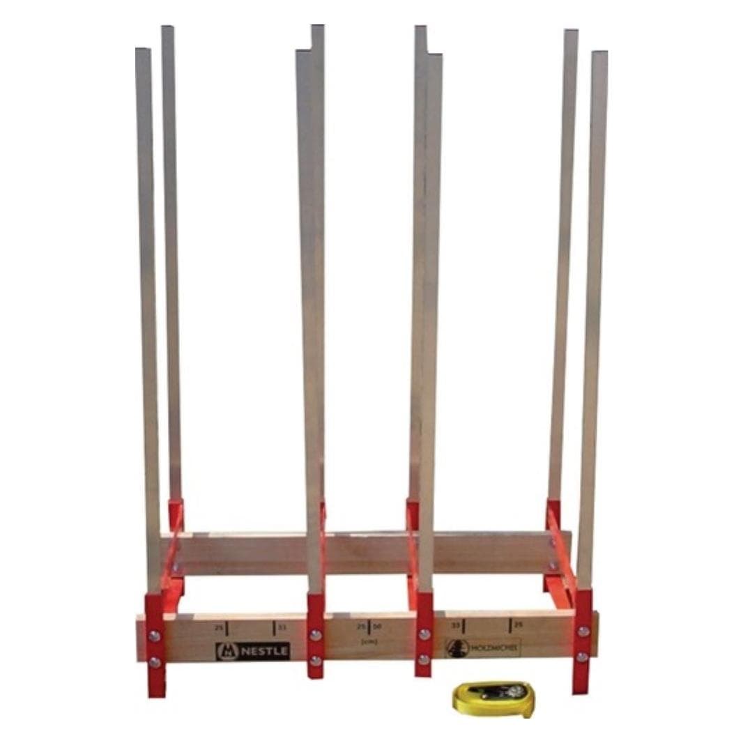 Nestle, Scie, Chevalet de sciage Holzmichel largeur 820 x hauteur 203 x profondeur 465 mm Alu / bois