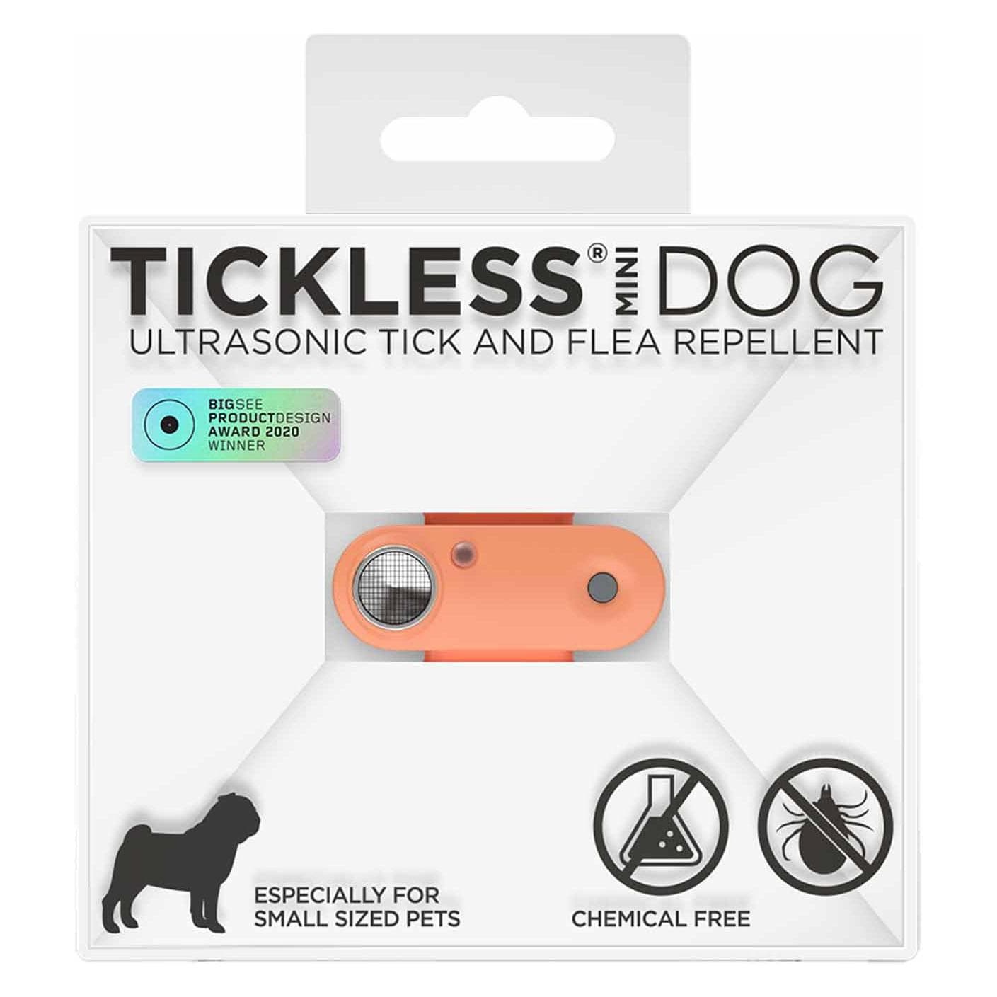 Tickless - PET MINI ORANGE - chargeable (Chien), Hygiène animale
