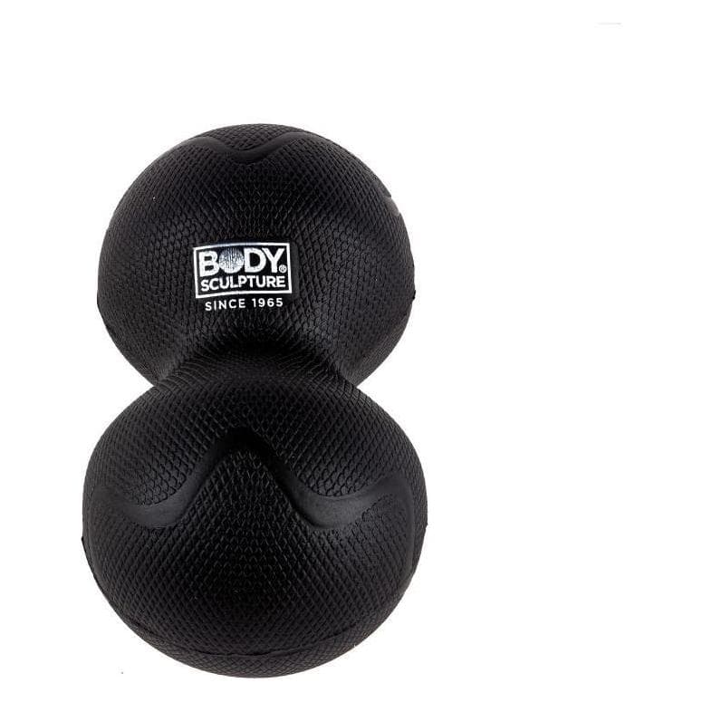 Body Sculpture, Balle + rouleau de massage pour fascias, Rouleau de massage Ball Duo (6.50 cm)