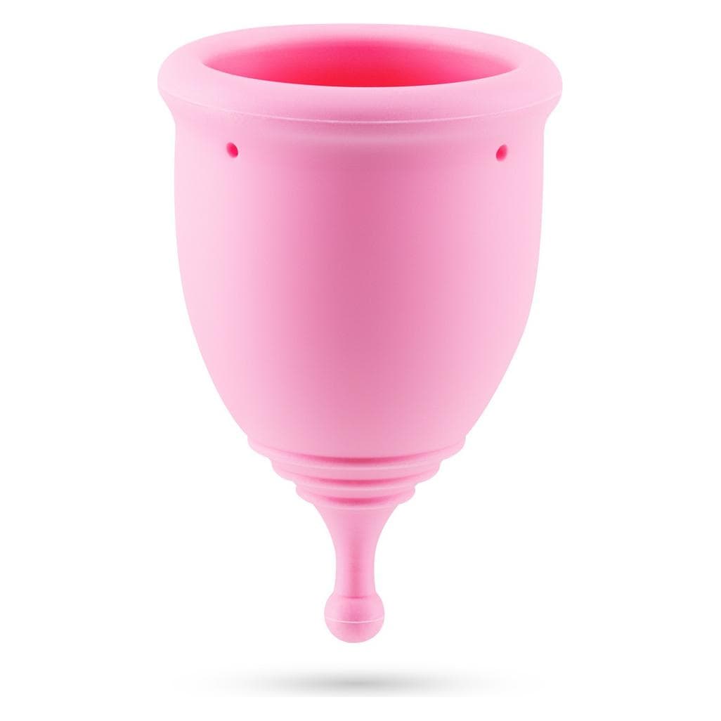 Crushious, Cups menstruelles, Minerva - Menstrual Cups with Pouch - S and L - Pink (L, S)