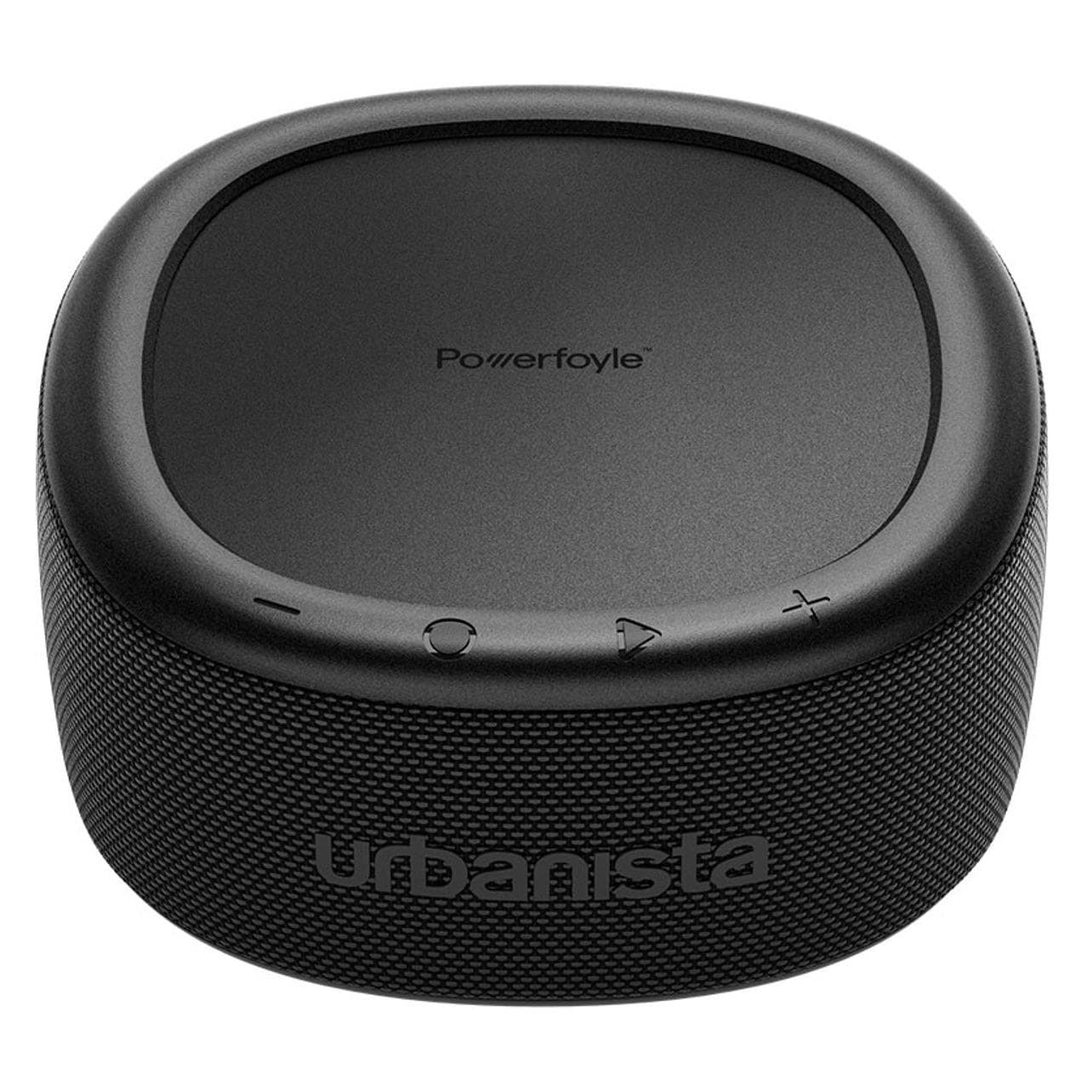 Urbanista Malibu Midnight Black Enceinte portable Bluetooth avec panneau solaire (20 h), Enceinte Bluetooth, Noir