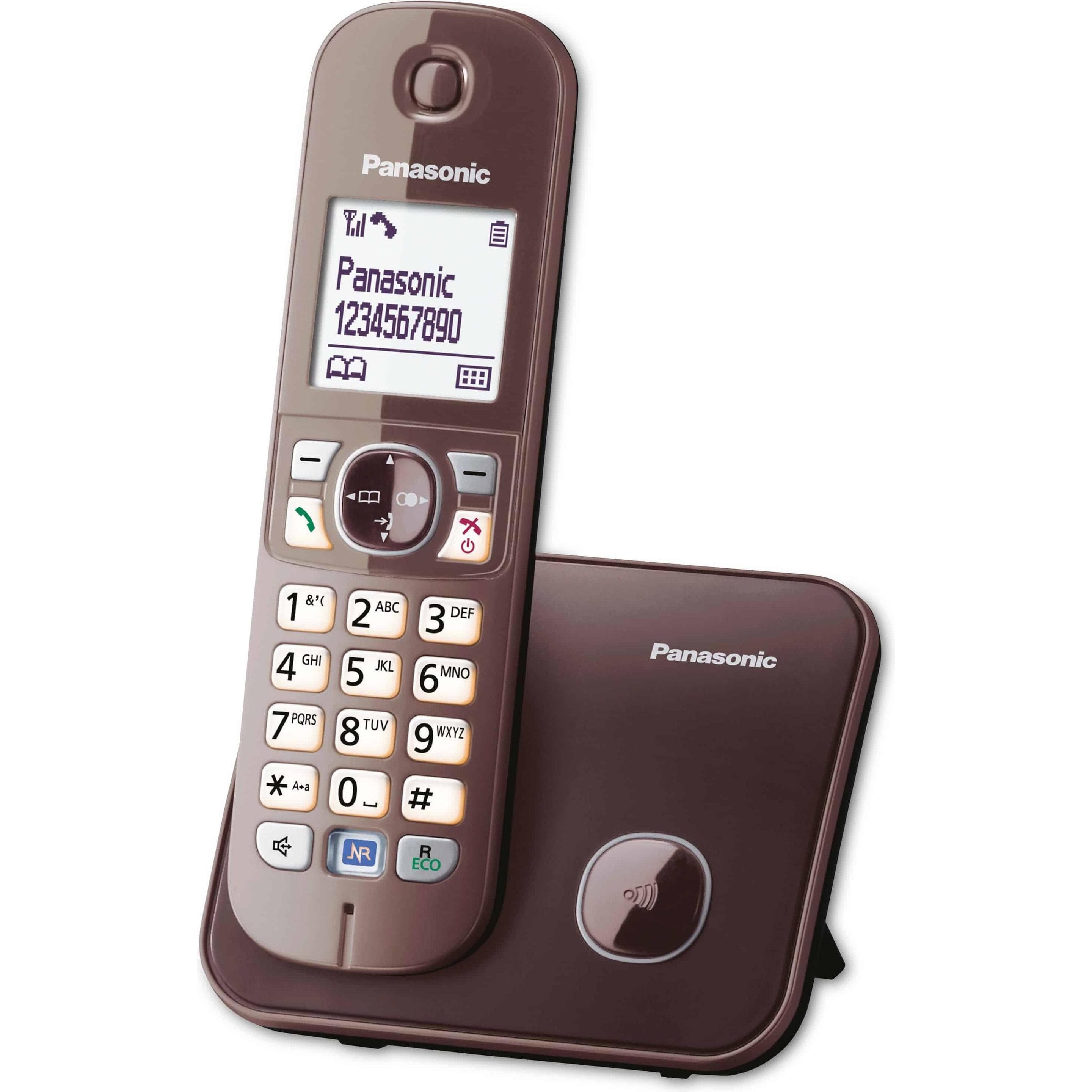 Panasonic KX-TG6811, Téléphone, Marron