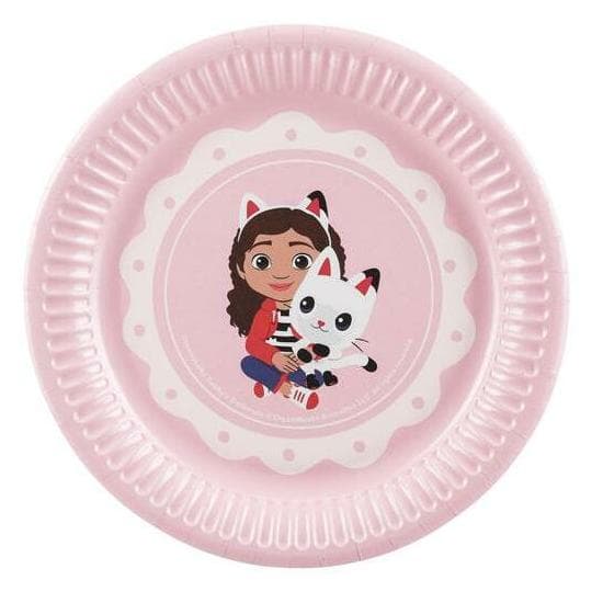 Partydeco, Vaisselle de pique-nique, Teller Gabbys Dollhouse (6x)