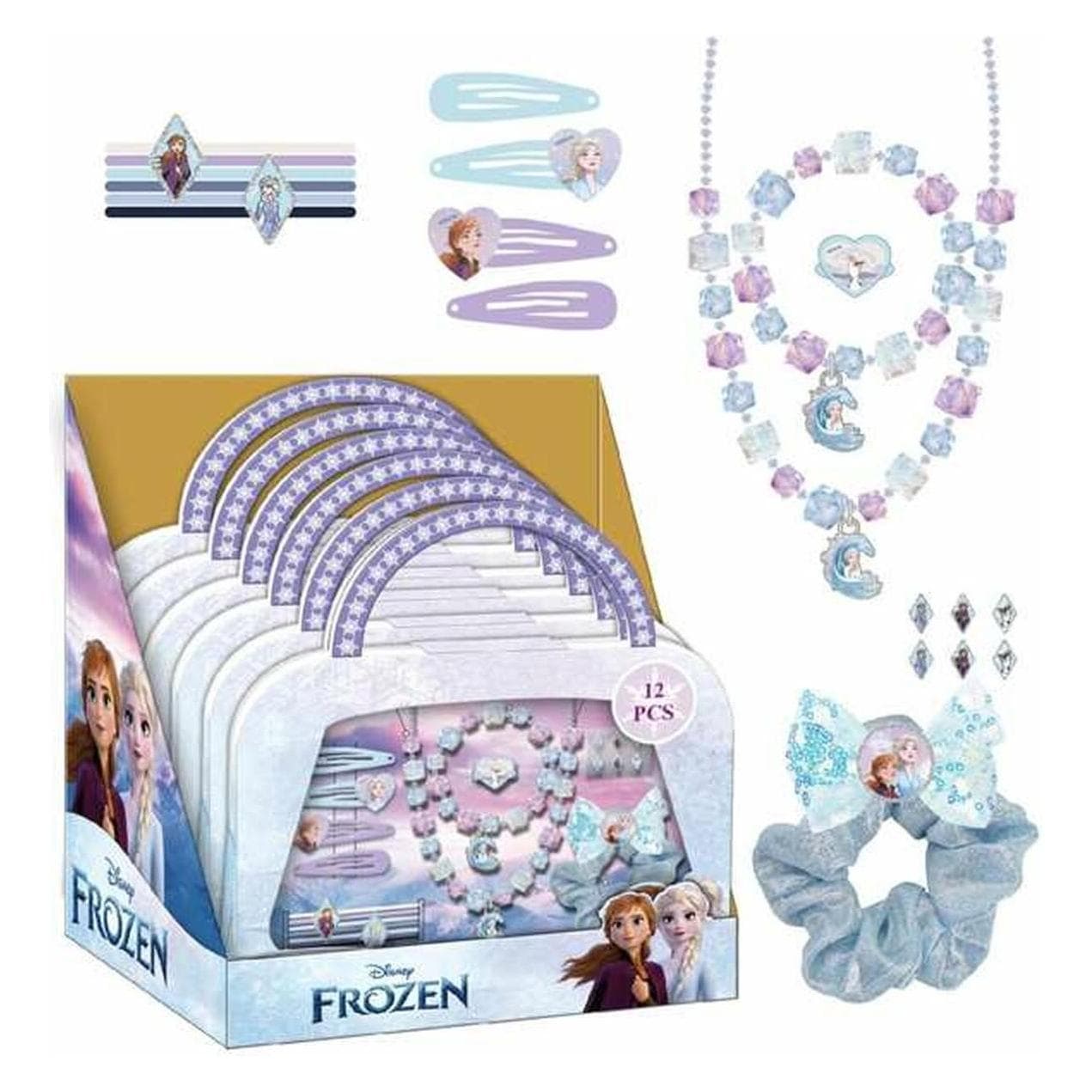 Disney Frozen, Barrette + pince à cheveux, Maniküre-Set Frozen (6 pcs)