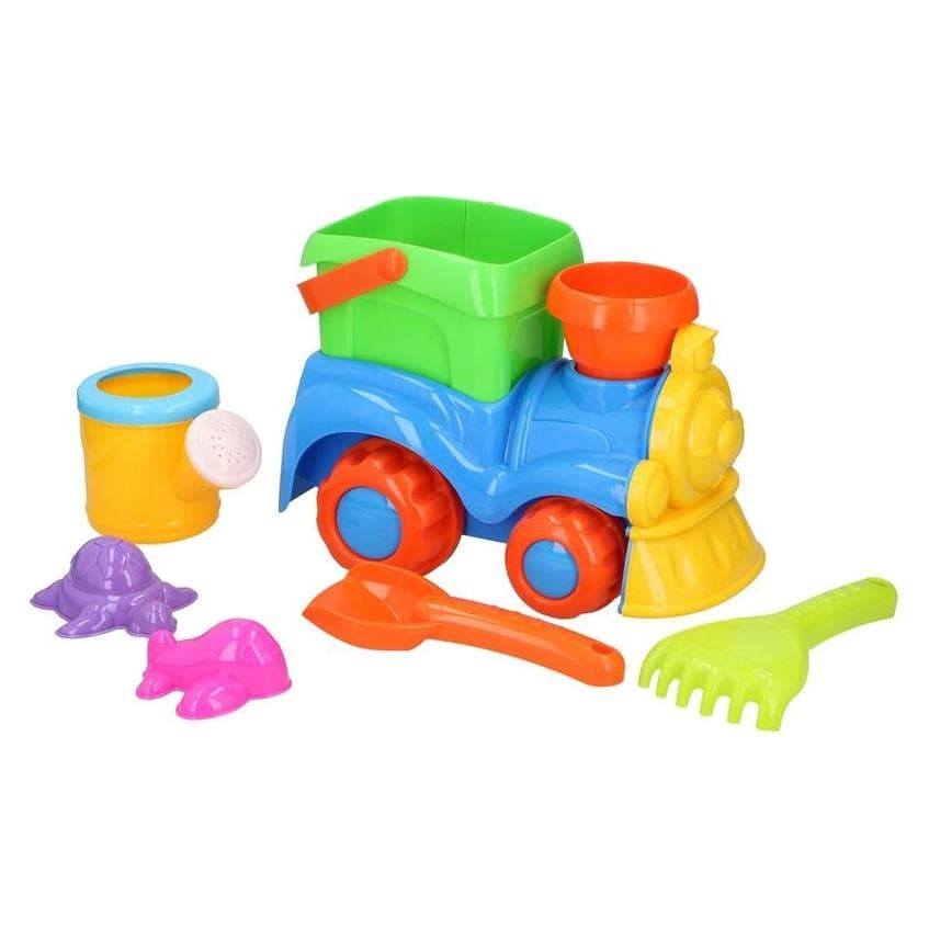 Eddy Toys Set de plage train 8pcs PP