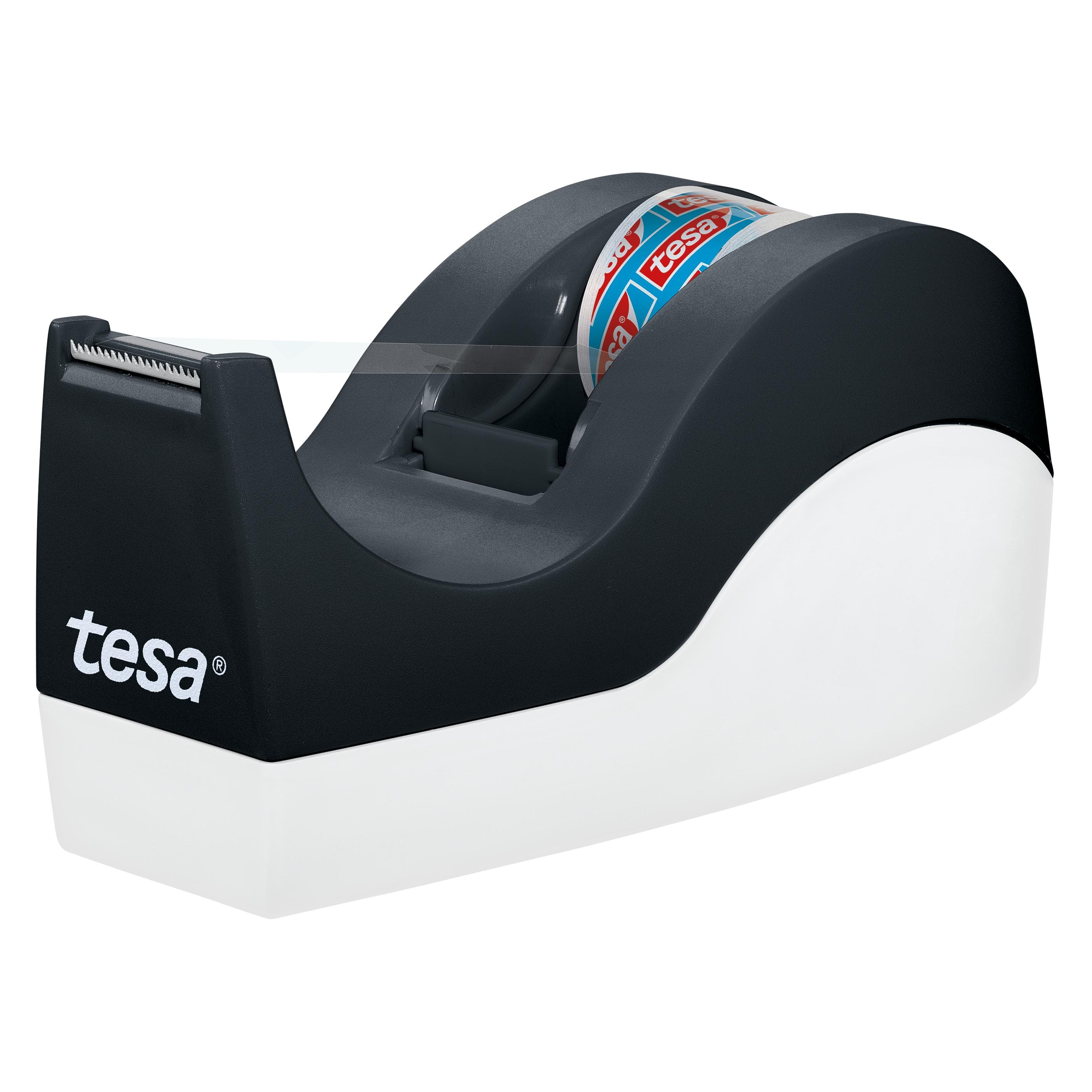 tesa, Distributeur de ruban adhésif, Dérouleur de table EASY CUT ORCA, coupe nette